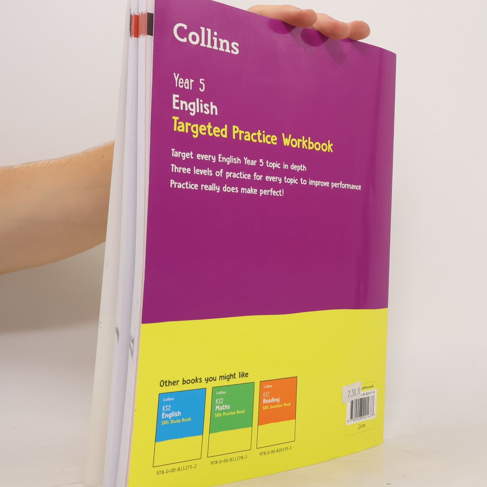Collins KS2 Year 5 English Targeted Practice Workbook