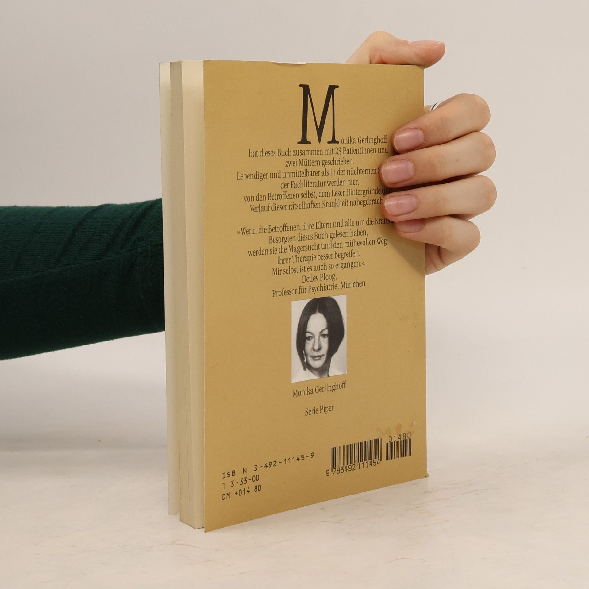 Monika Gerlinghoff Magersüchtig