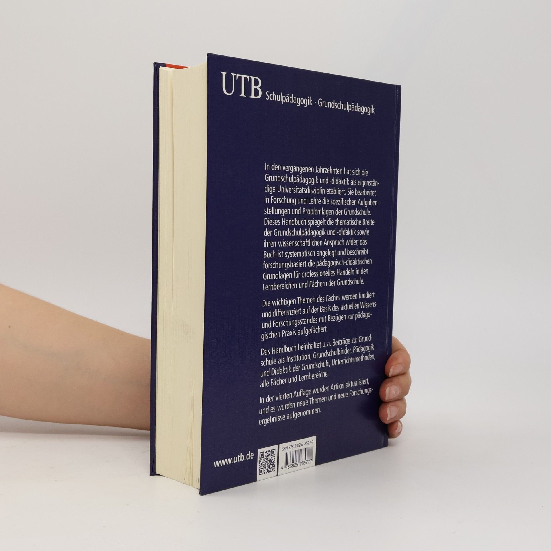 Wolfgang Einsiedler Handbuch Grundschulpädagogik und Grundschuldidaktik