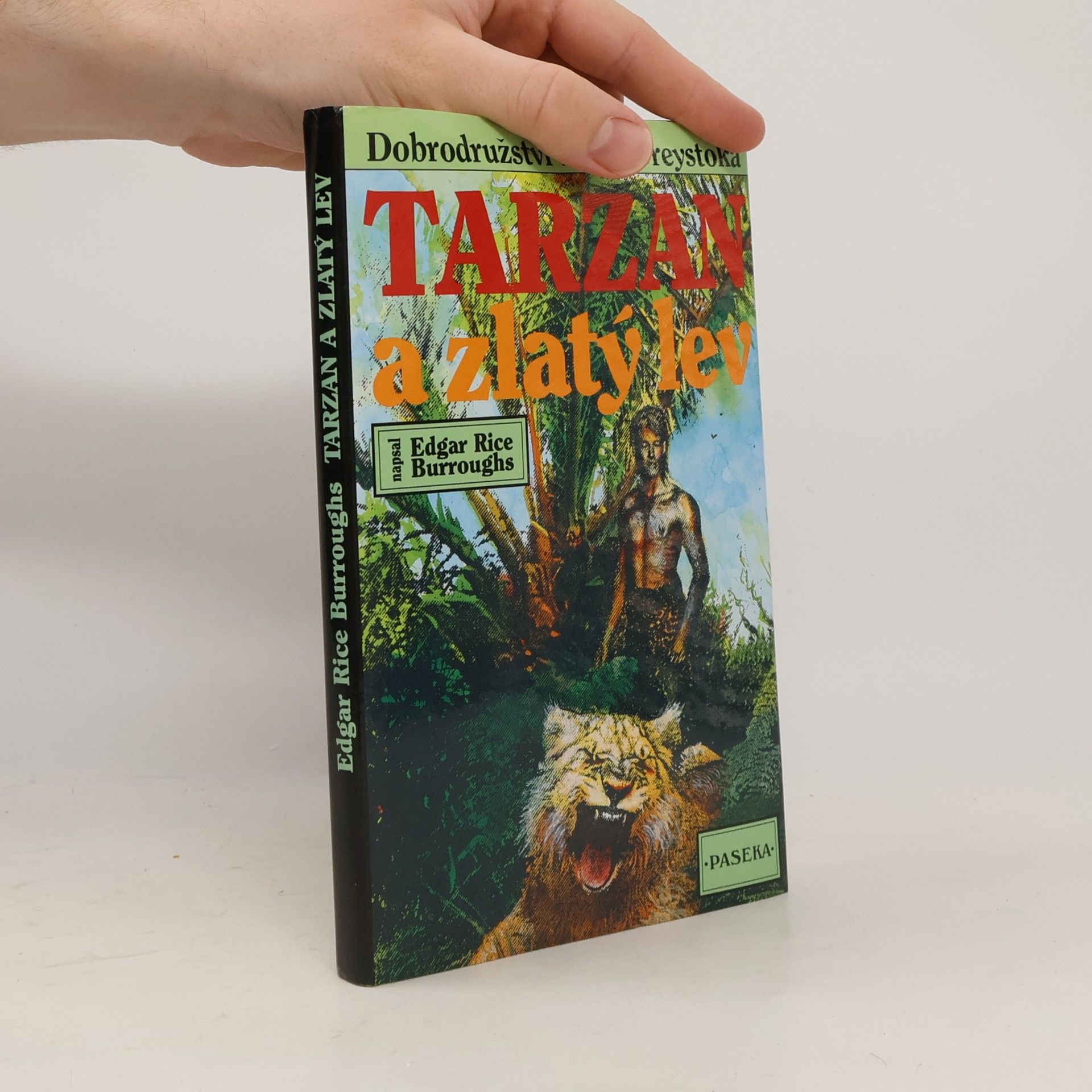 Edgar Rice Burroughs Tarzan a zlatý lev