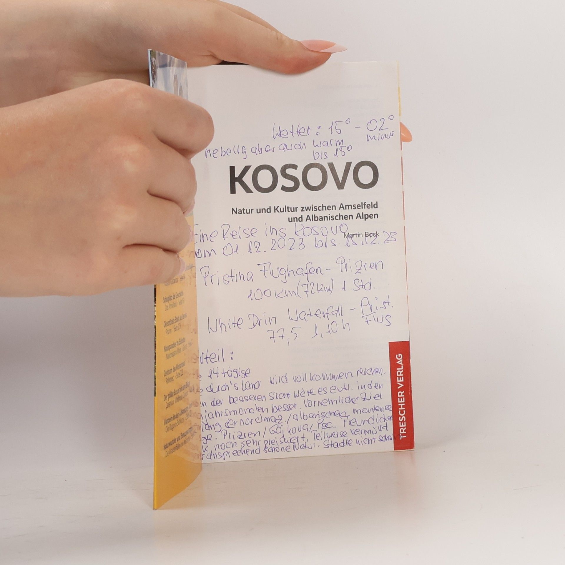 Martin Bock Reiseführer Kosovo