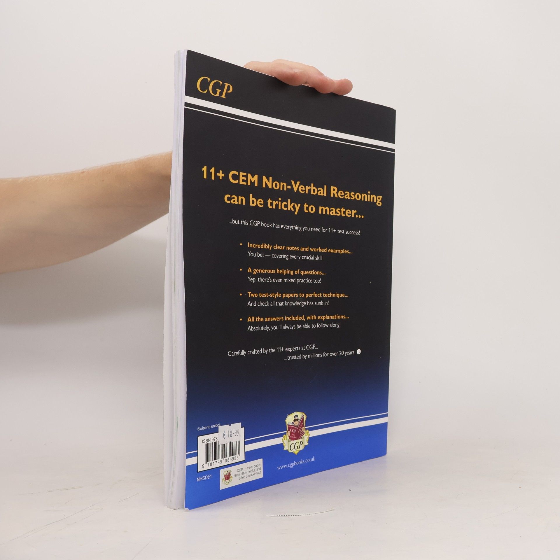 CGP Books New 11+ CEM Non-Verbal Reasoning Complete Revision and Practice - Ages 10-11 (with Online Edition)