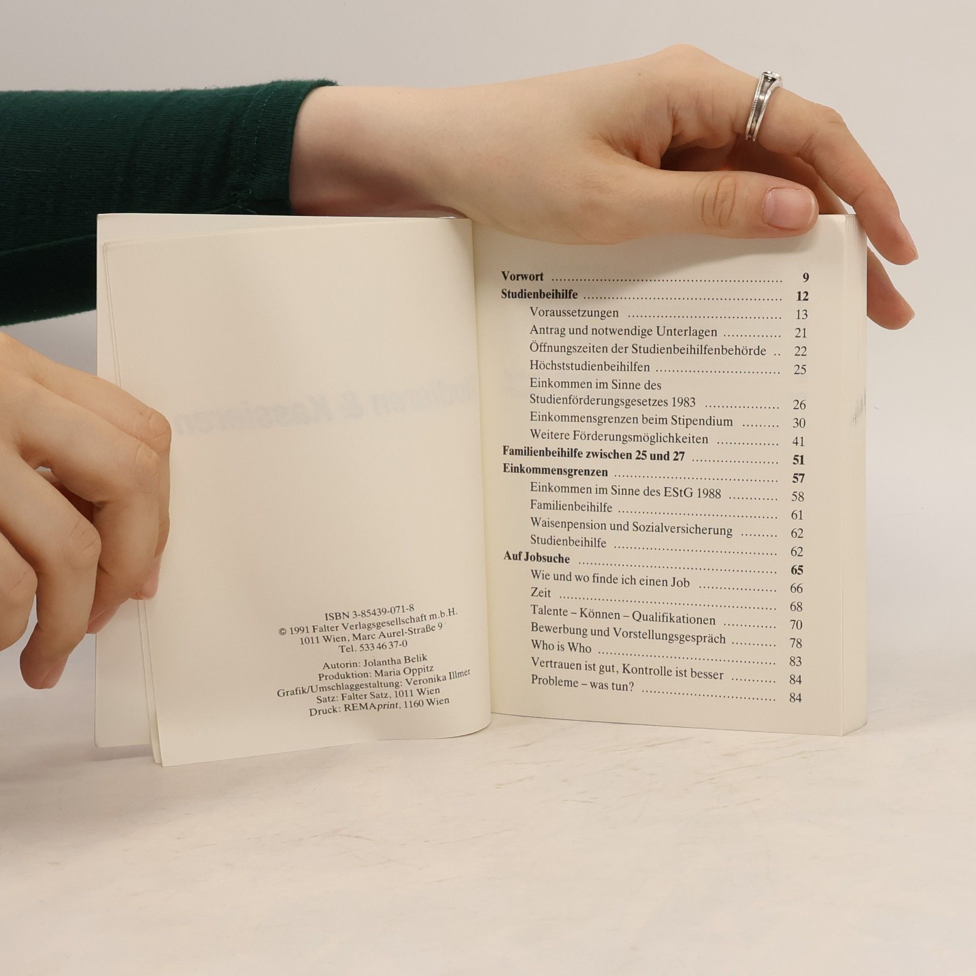 Jolantha Belik Studieren & Kassieren
