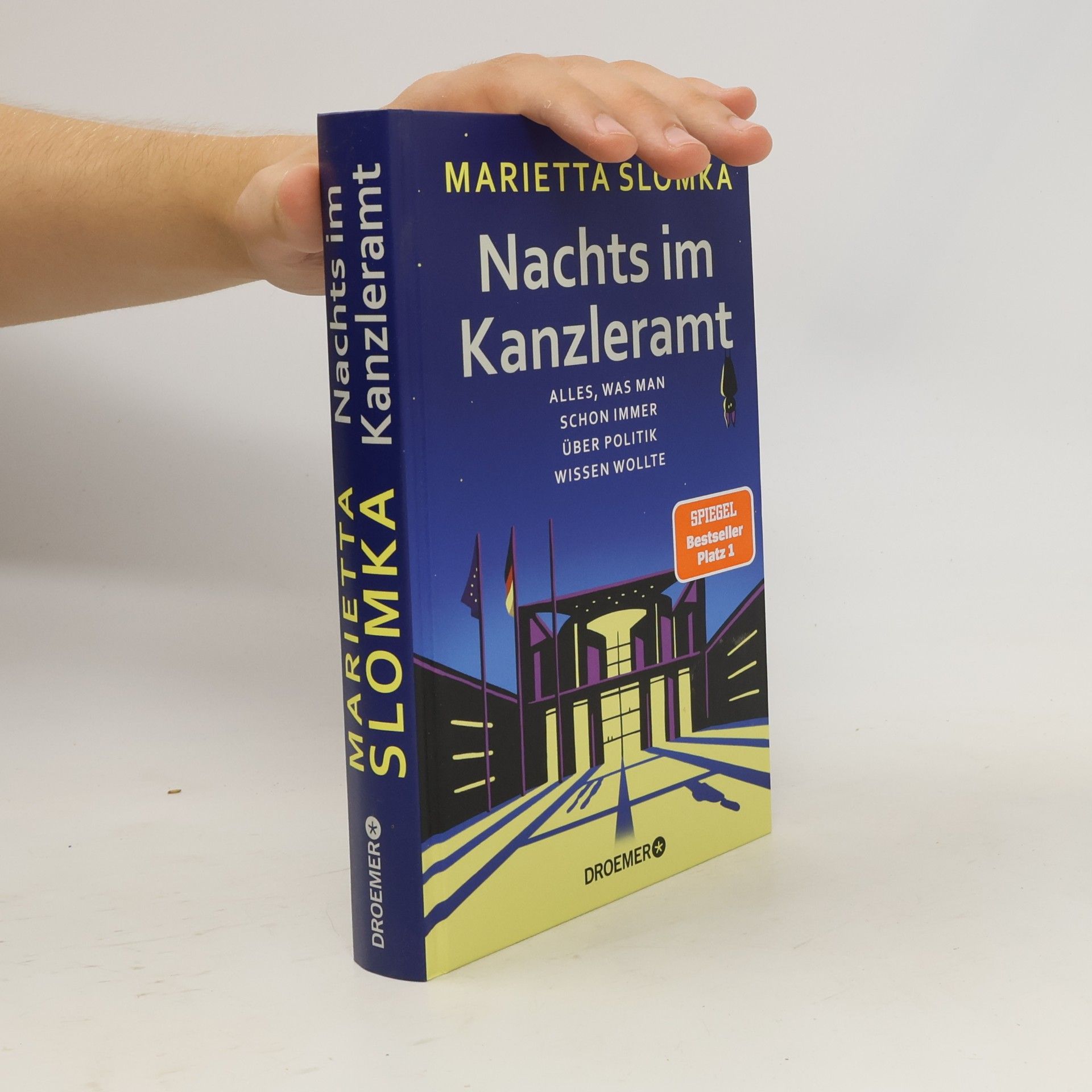 Marietta Slomka Nachts im Kanzleramt
