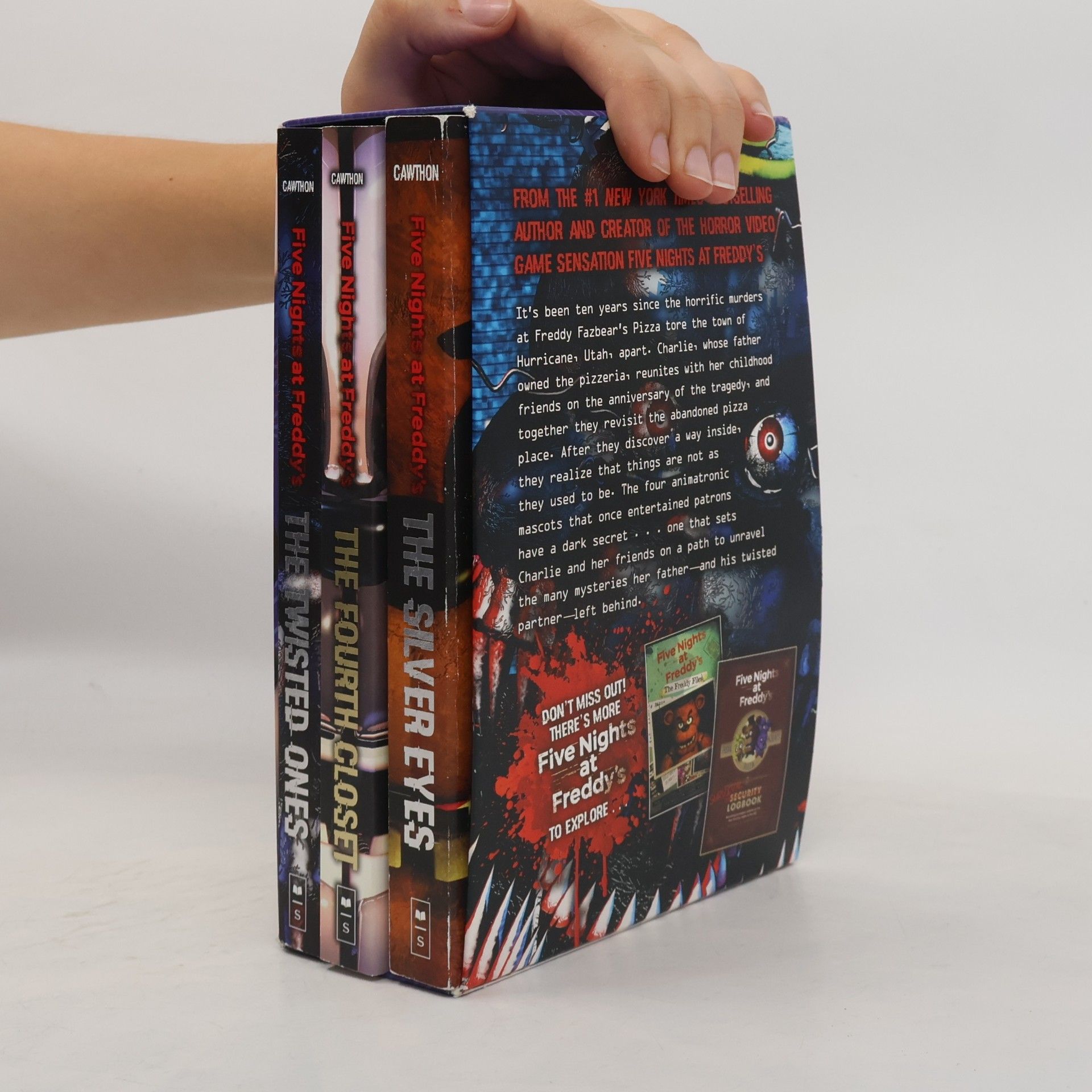 Scott Cawthon Five Nights at Freddy's 3-book boxed set