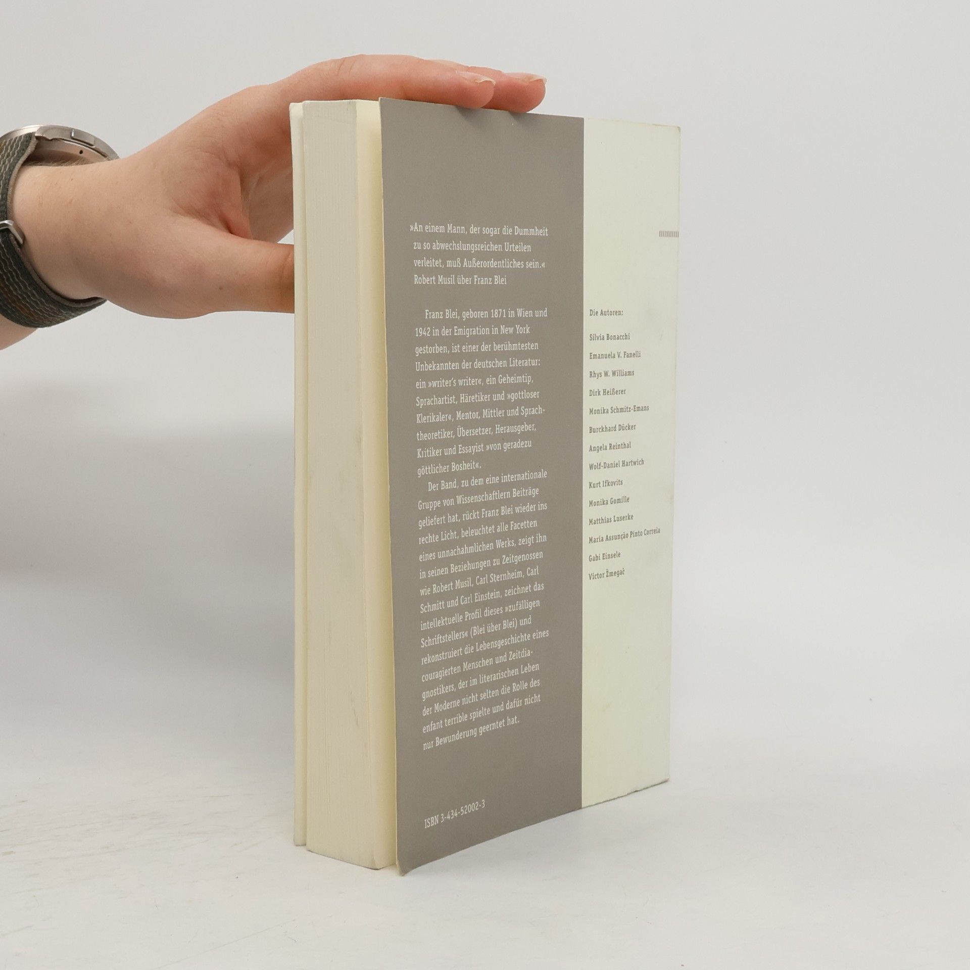 Dietrich Harth Franz Blei, Mittler der Literaturen