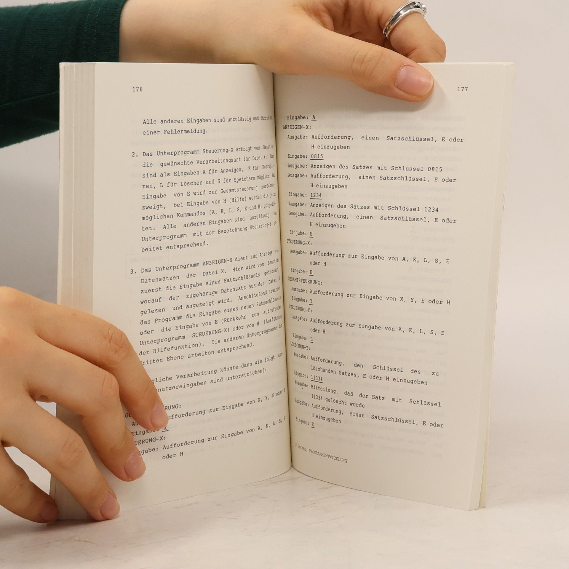 Wolfgang Gerken Hochschultaschenbücher - 621: Grundlagen systematischer Programmentwicklung