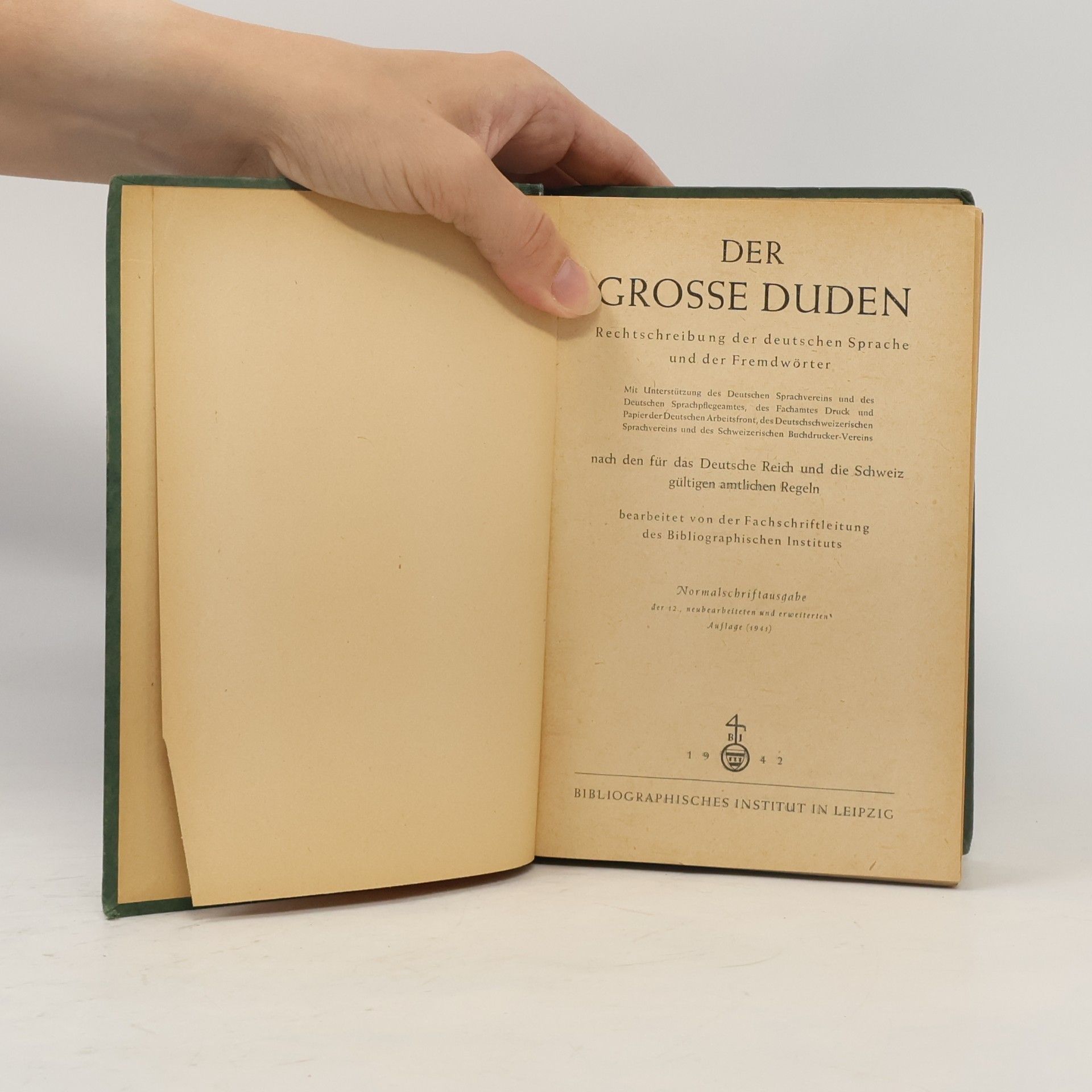 Various authors Der Grosse Duden. Rechtschreibung