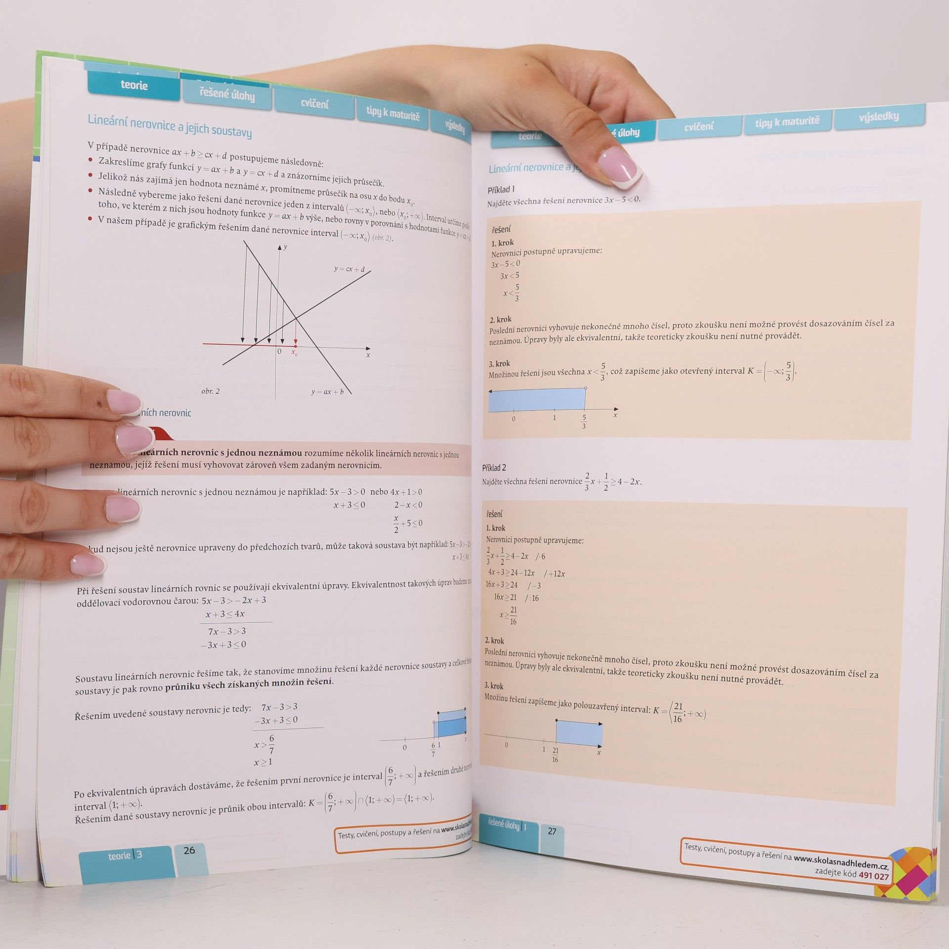 Jaroslav Zhouf Matematika s nadhledem : od prváku k maturitě. 3. díl, Rovnice a nerovnice I