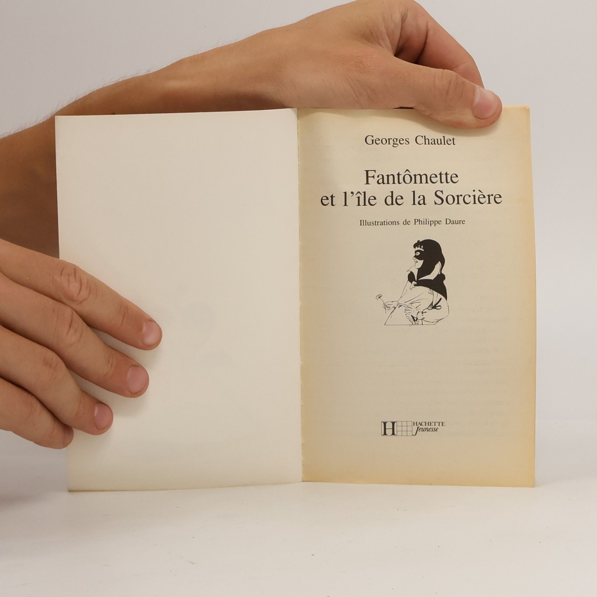 Philippe Daure Fantômette et l'île de la sorcière