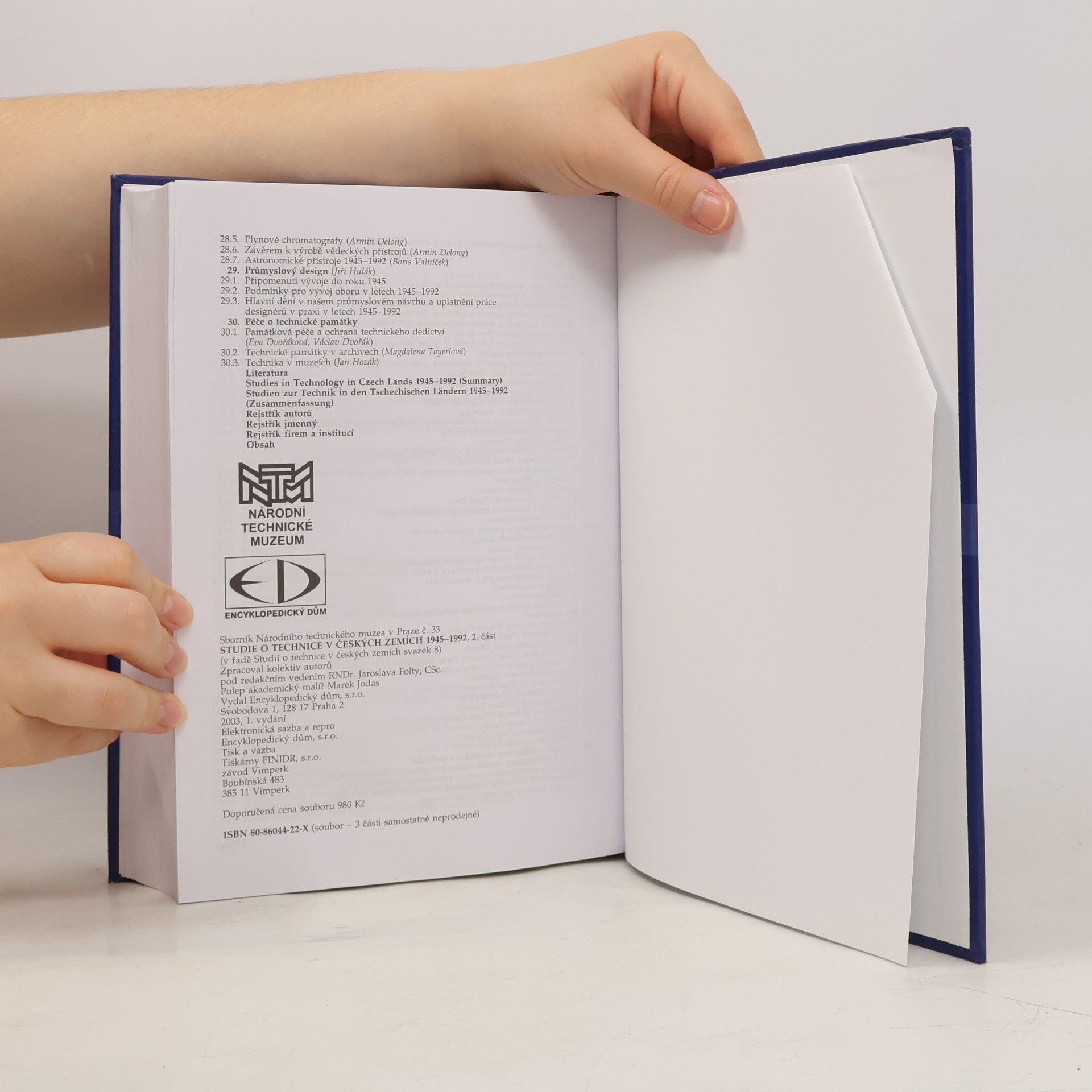Kolektiv autorů Studie o technice v českých zemích 2 1945 - 1992