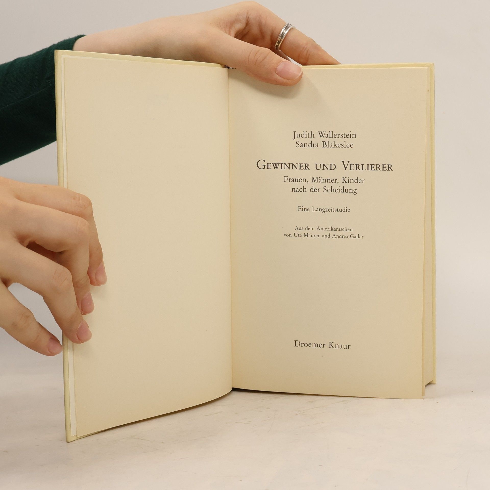 Judith S. Wallerstein Gewinner und Verlierer
