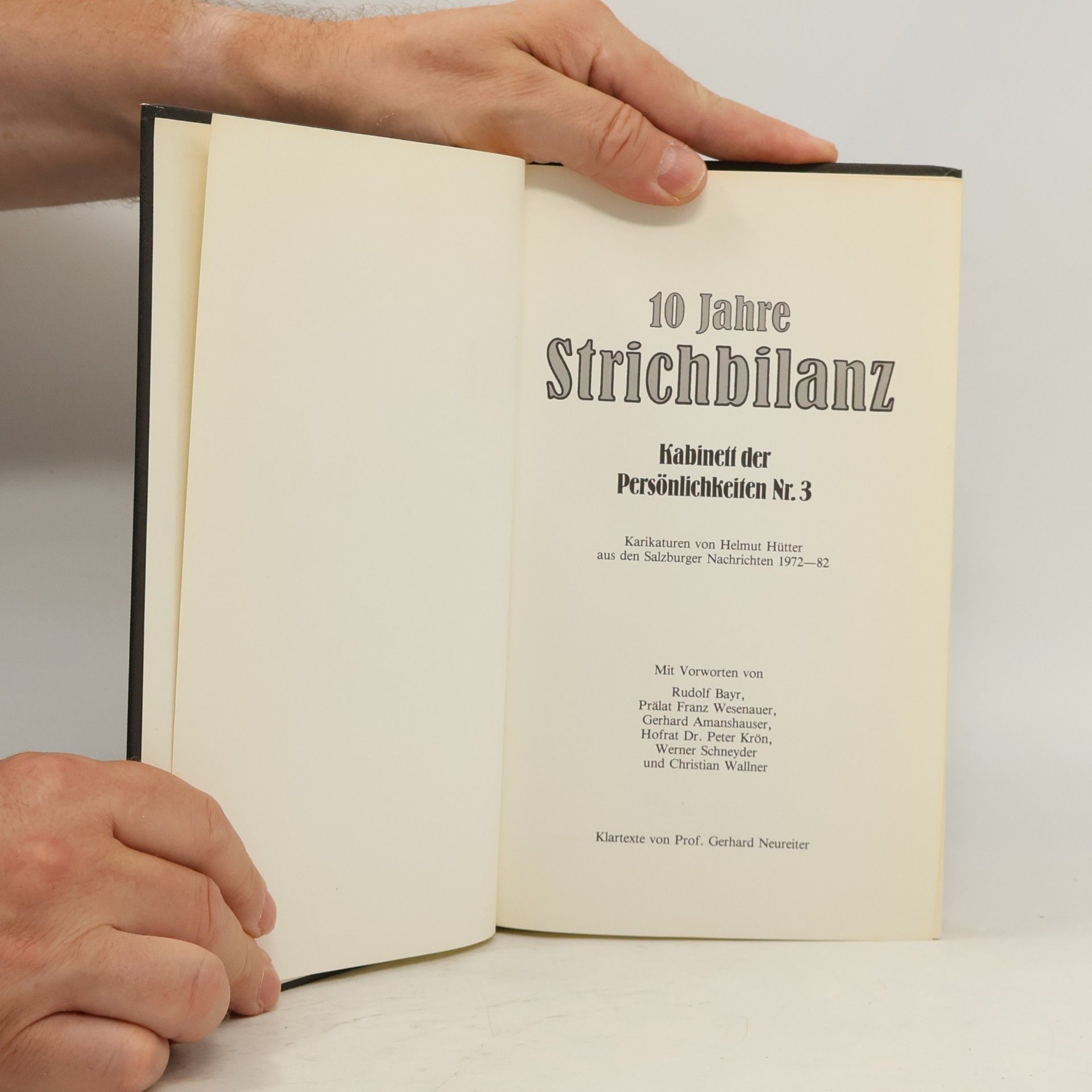 Helmut Hütter 10 Jahre Strichbilanz