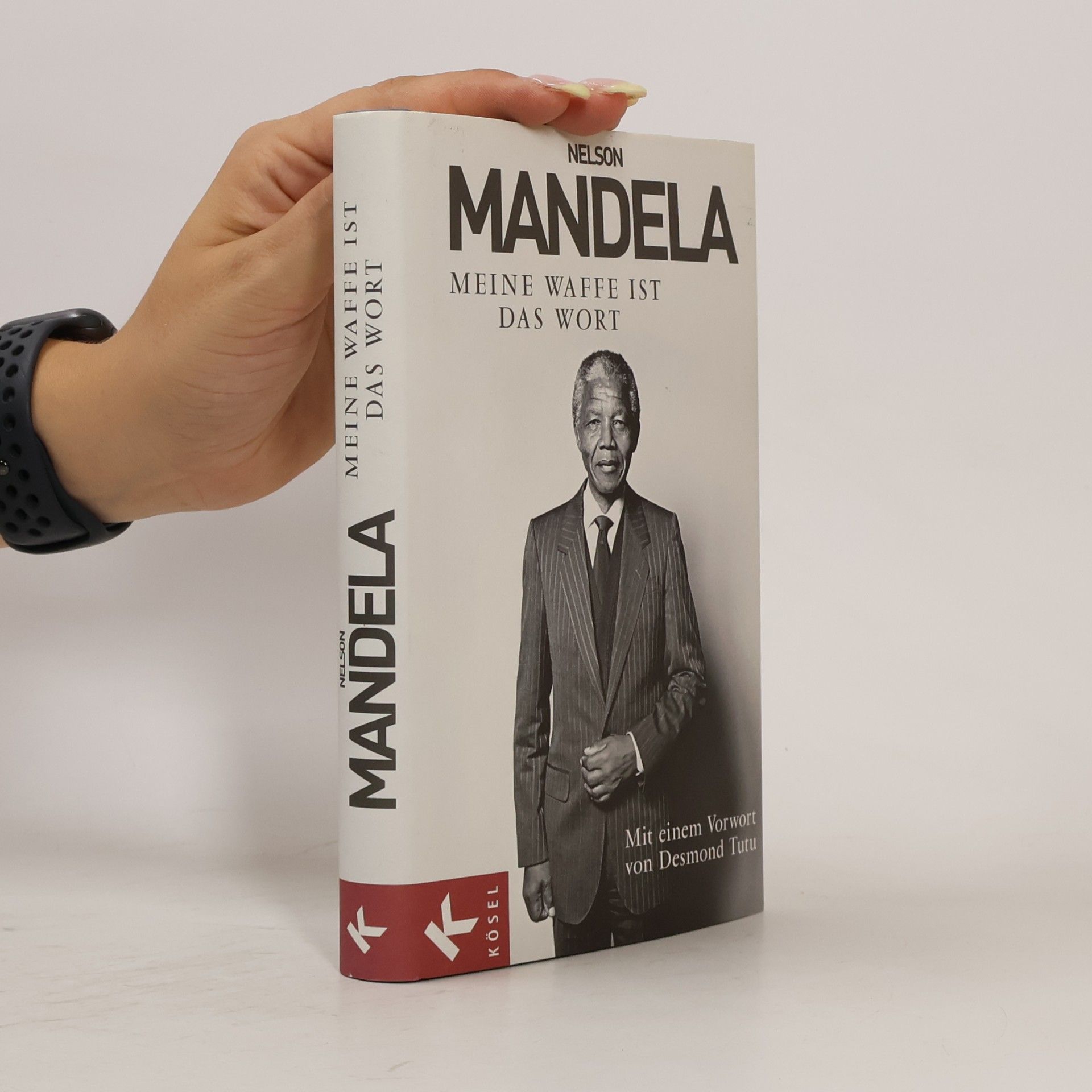 Nelson Mandela Meine Waffe ist das Wort