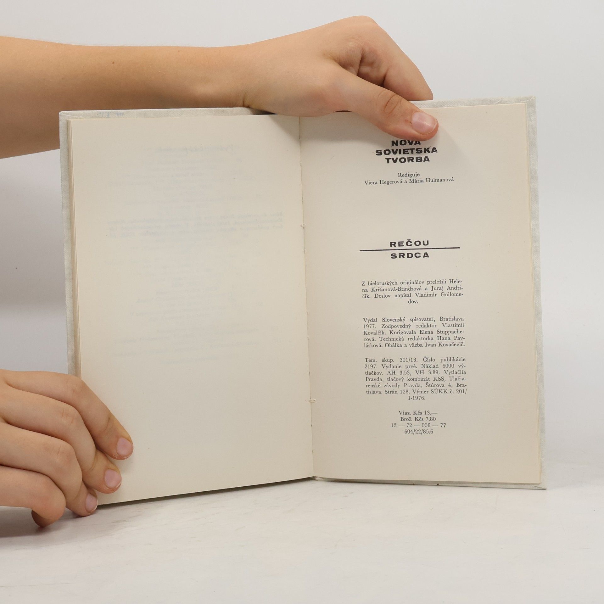 Various authors Rečou srdca