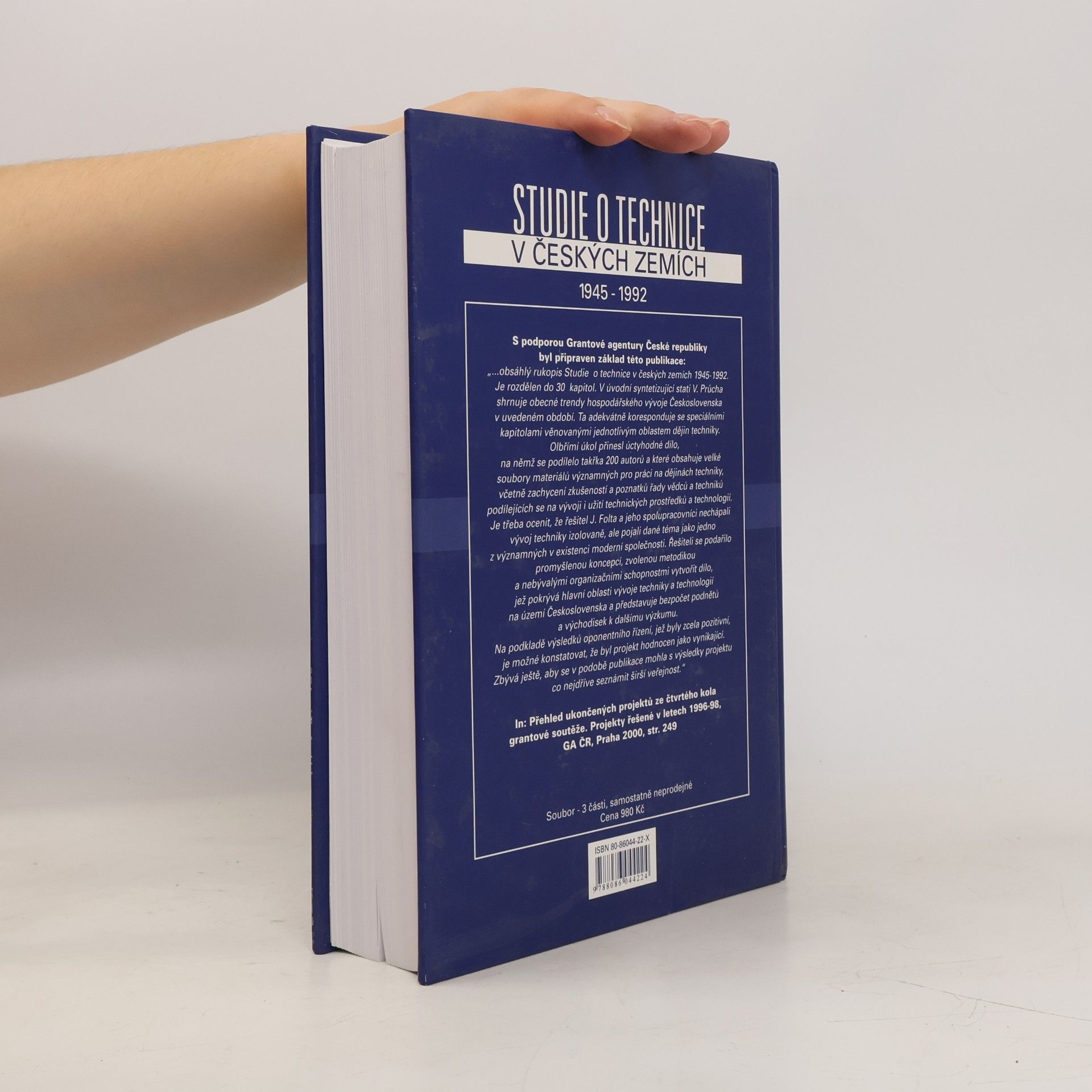 Kolektiv autorů Studie o technice v českých zemích 3 1945 - 1992