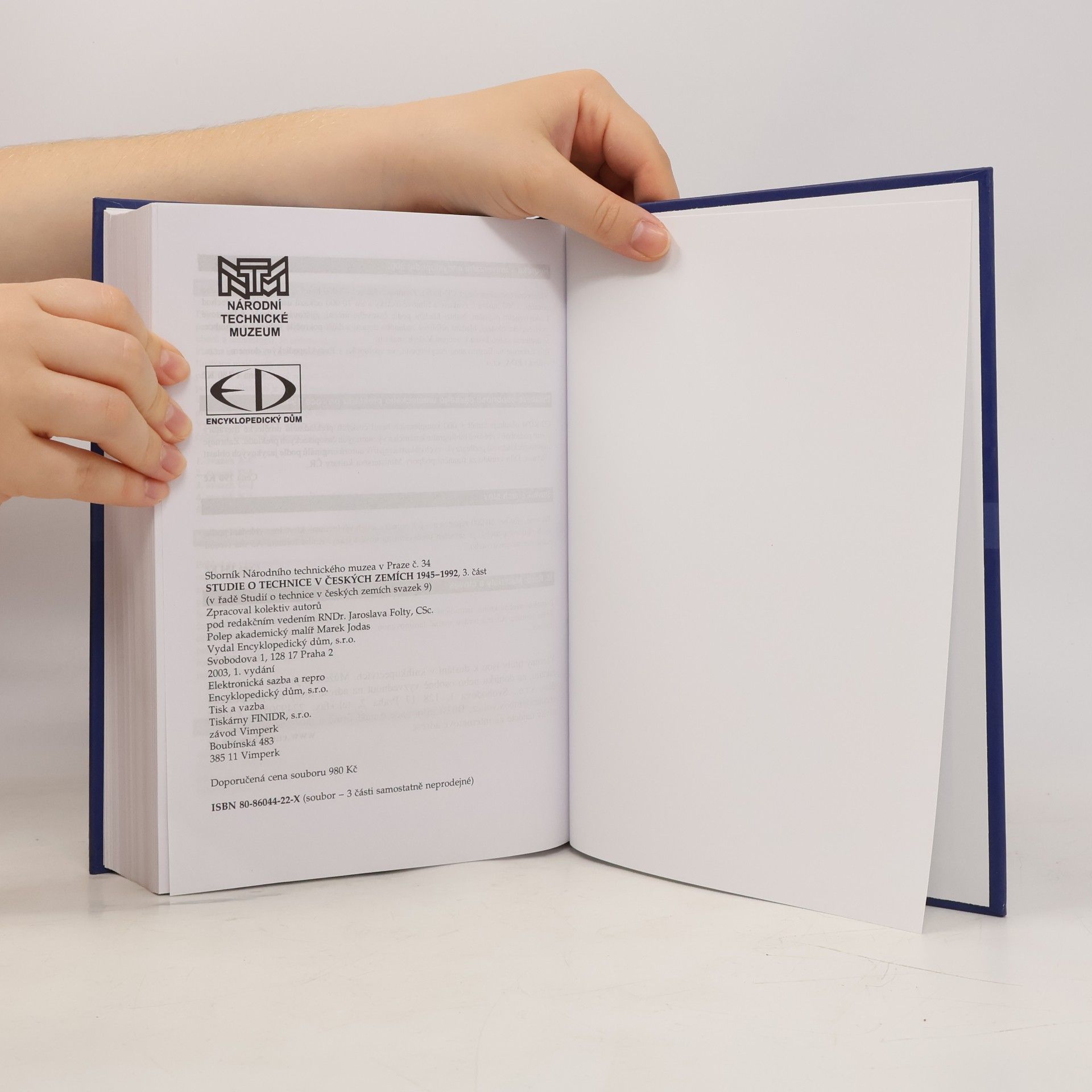 Kolektiv autorů Studie o technice v českých zemích 3 1945 - 1992