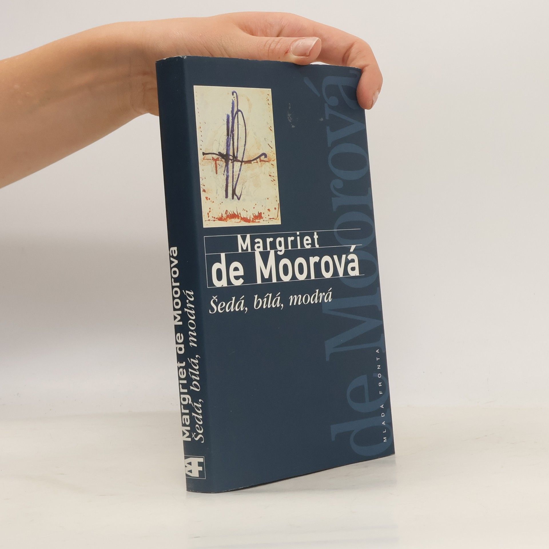Margriet de Moor Šedá, bílá, modrá