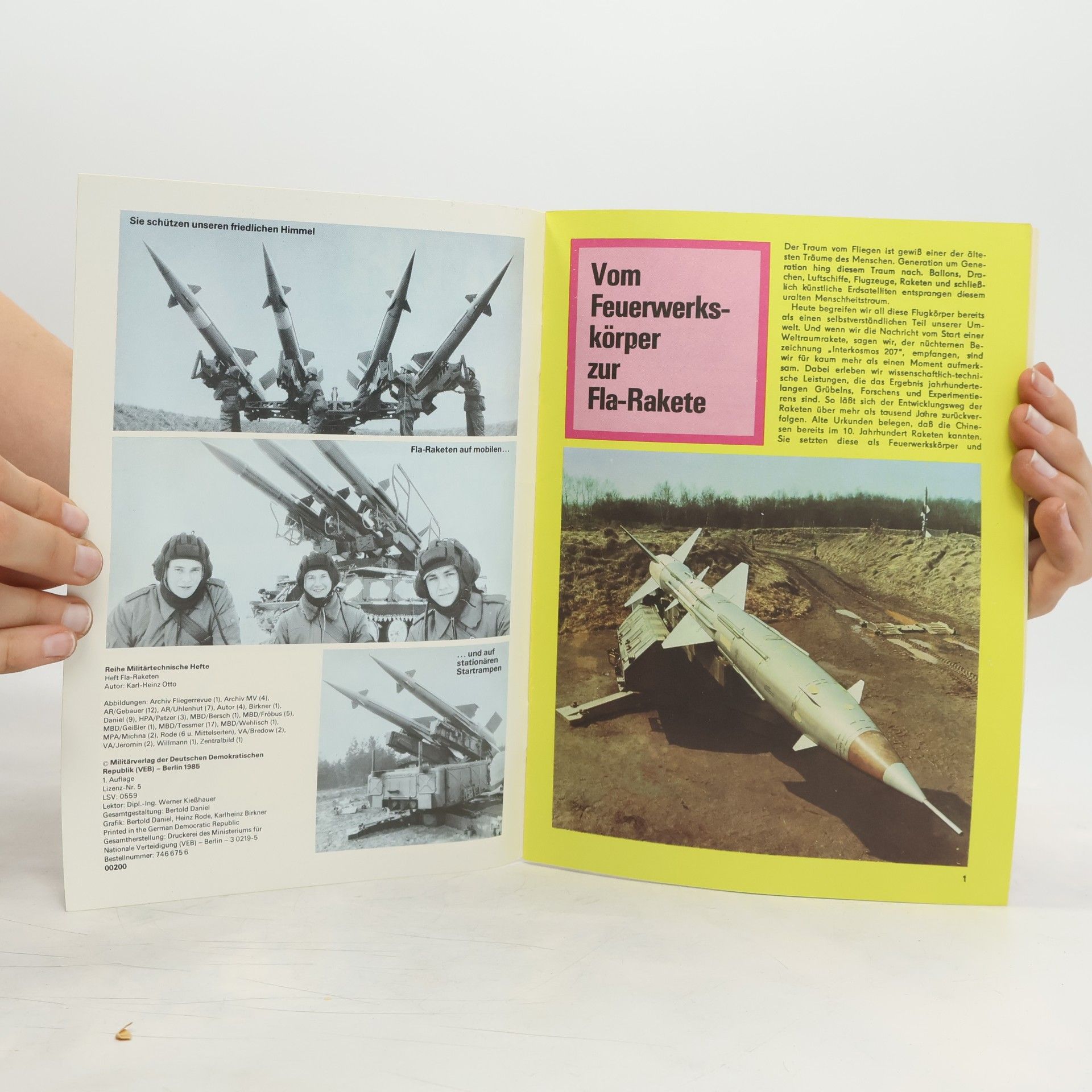 Karl Heinz Otto MTH – Fla-Raketen