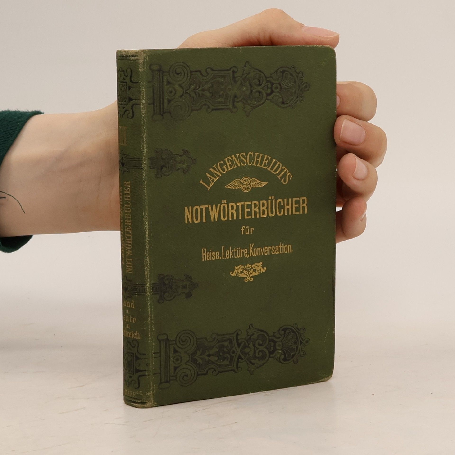 AA.VV. Notwörterbuch der französischen und deutschen Sprache für Reise, Lektüre und Konversation III.