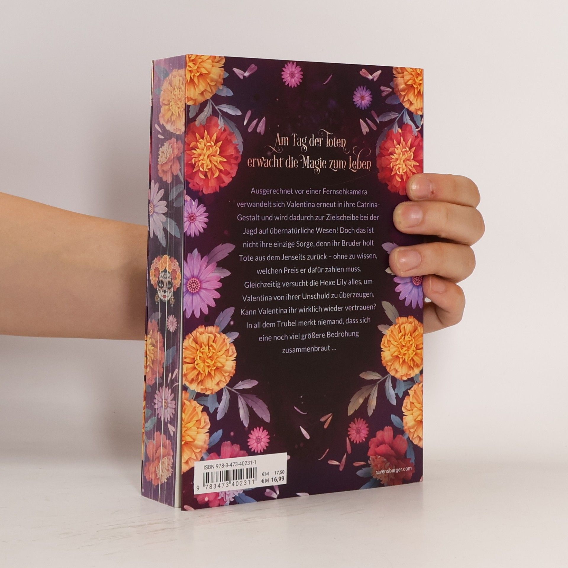 Sandra Grauer Flowers & Bones, Band 2: Kuss der Catrina (Limitierte Auflage mit Farbschnitt!)