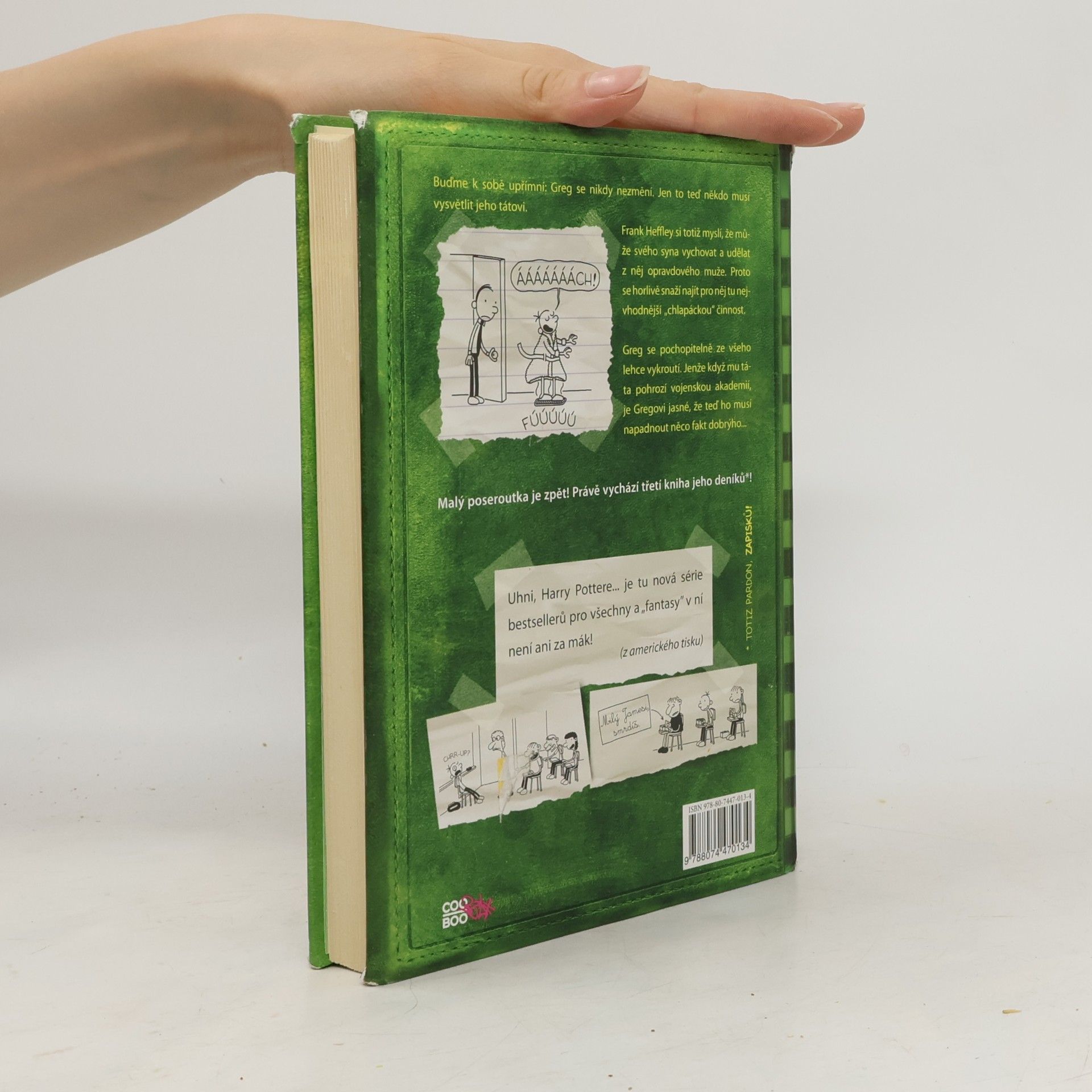 Jeff Kinney Deník malého poseroutky 3. Poslední kapka