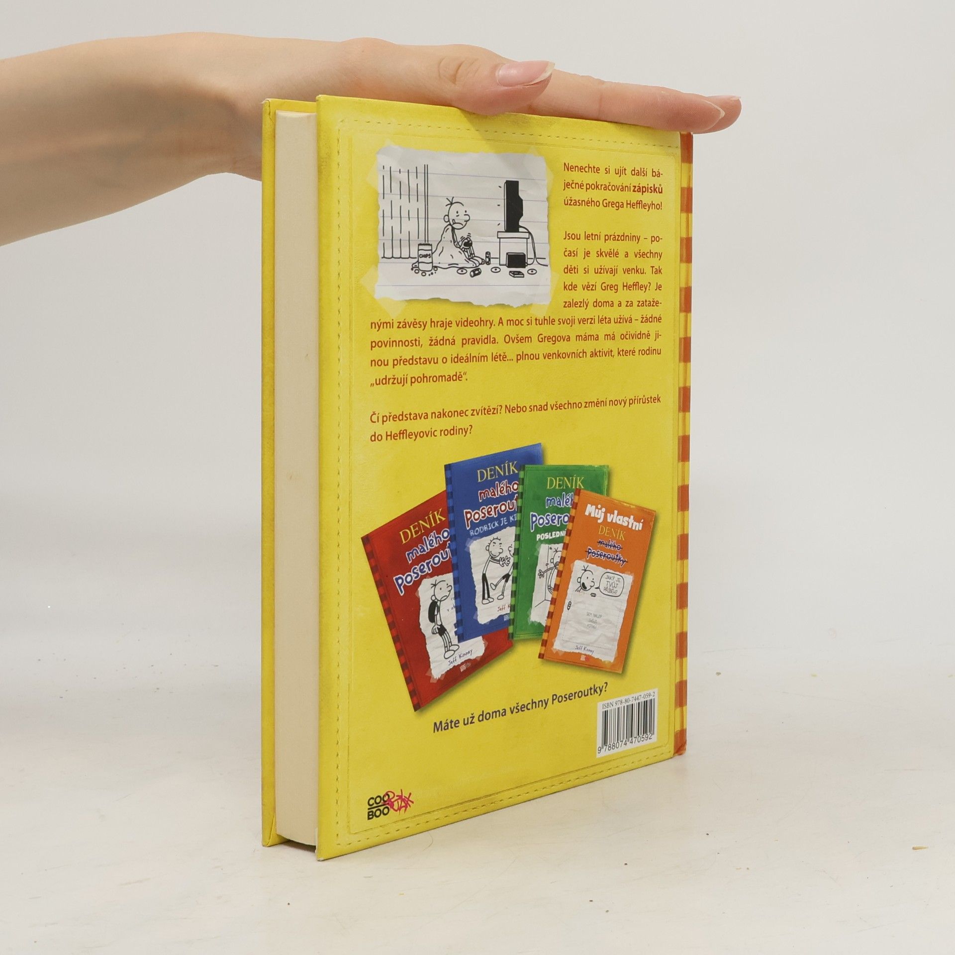 Jeff Kinney Deník malého poseroutky 4. Psí život