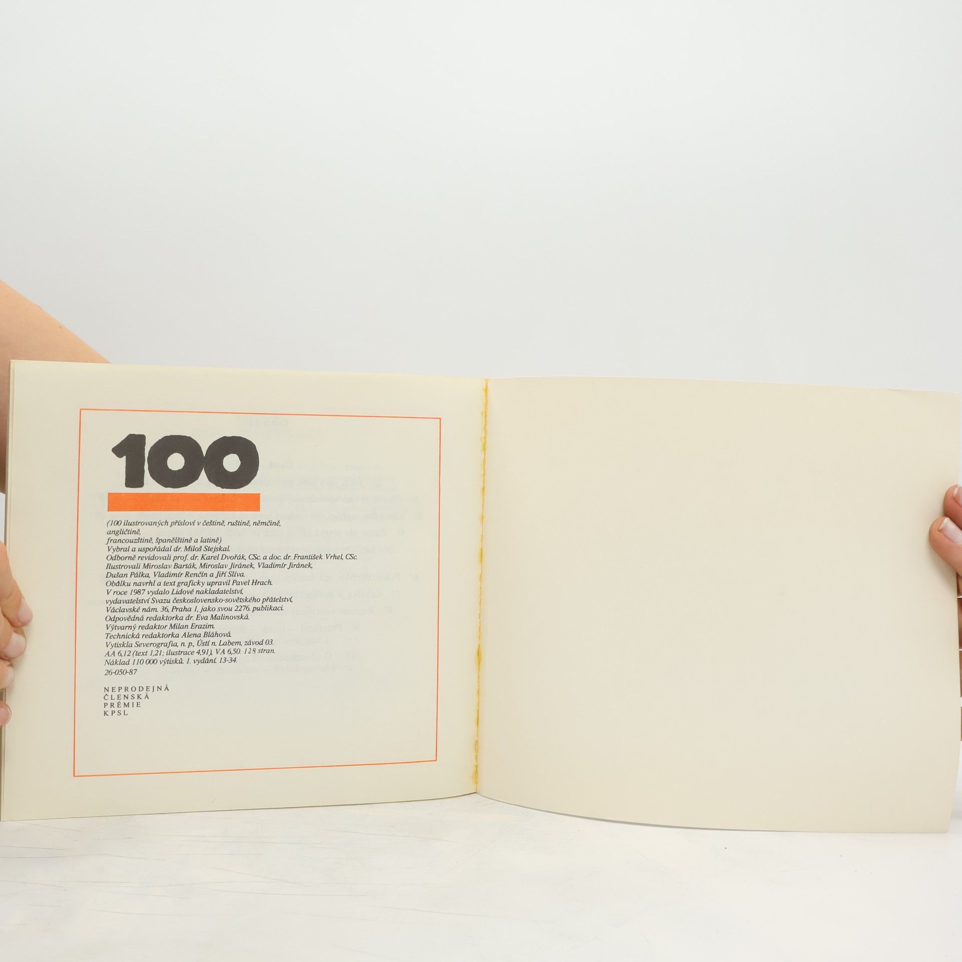 Miroslav Barták 100 přísloví nikoho neumoří