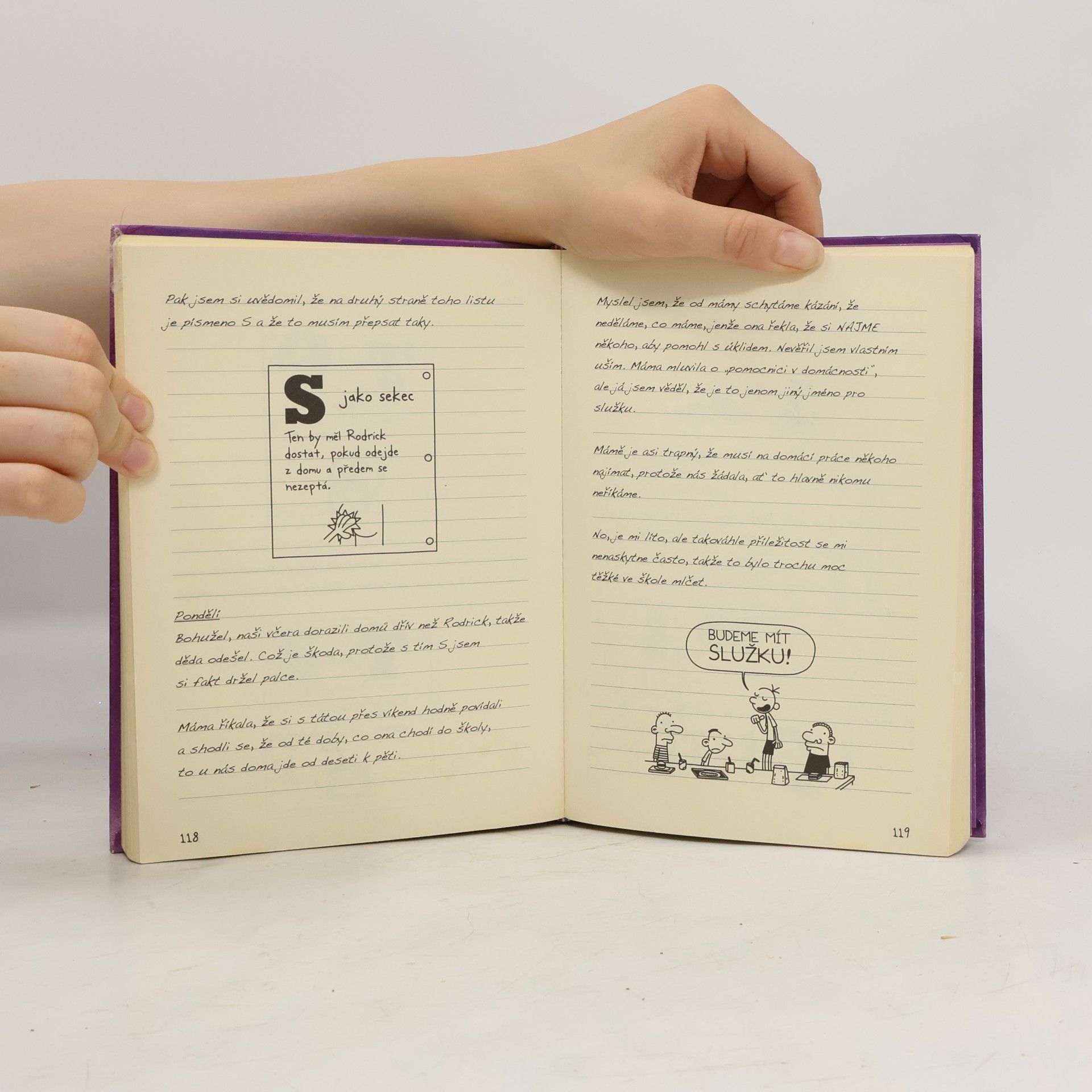 Jeff Kinney Deník malého poseroutky 5. Ošklivá pravda