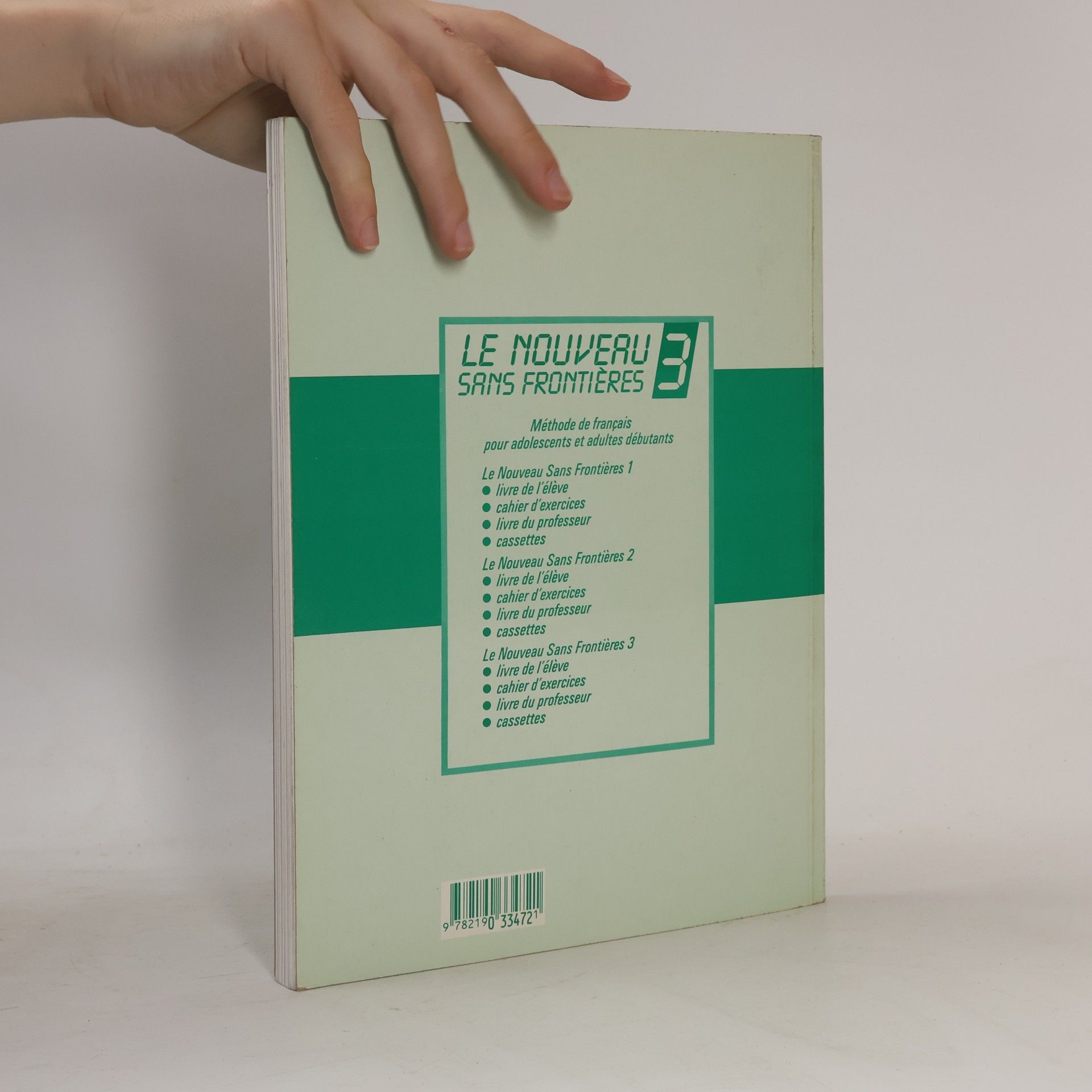 Autorenkollektiv Le nouveau sans frontières 3: Cahier d'exercices