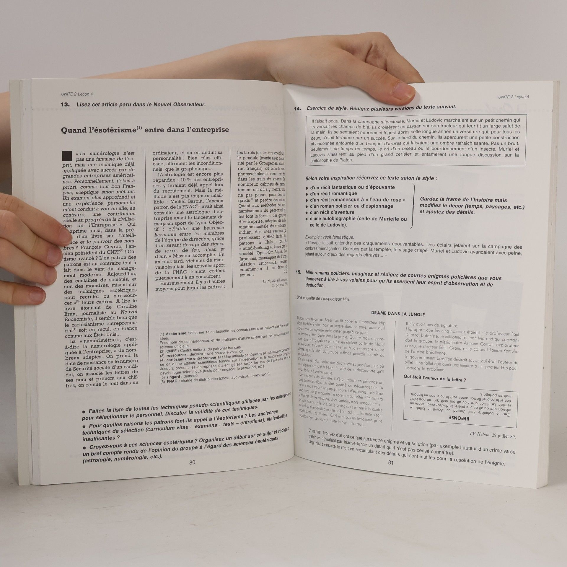 Autorenkollektiv Le nouveau sans frontières 3: Cahier d'exercices