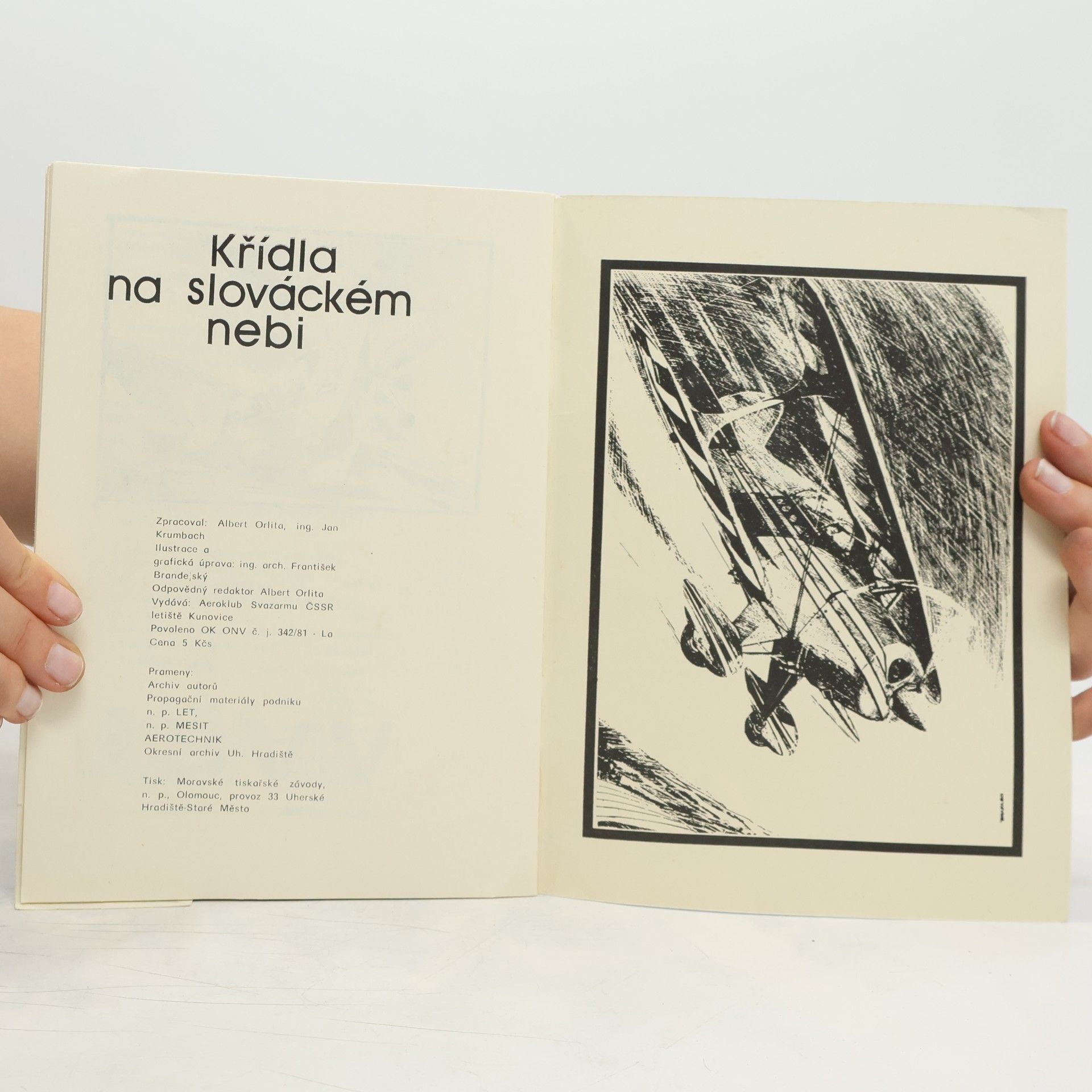 Jan Krumbach Křídla na slováckém nebi
