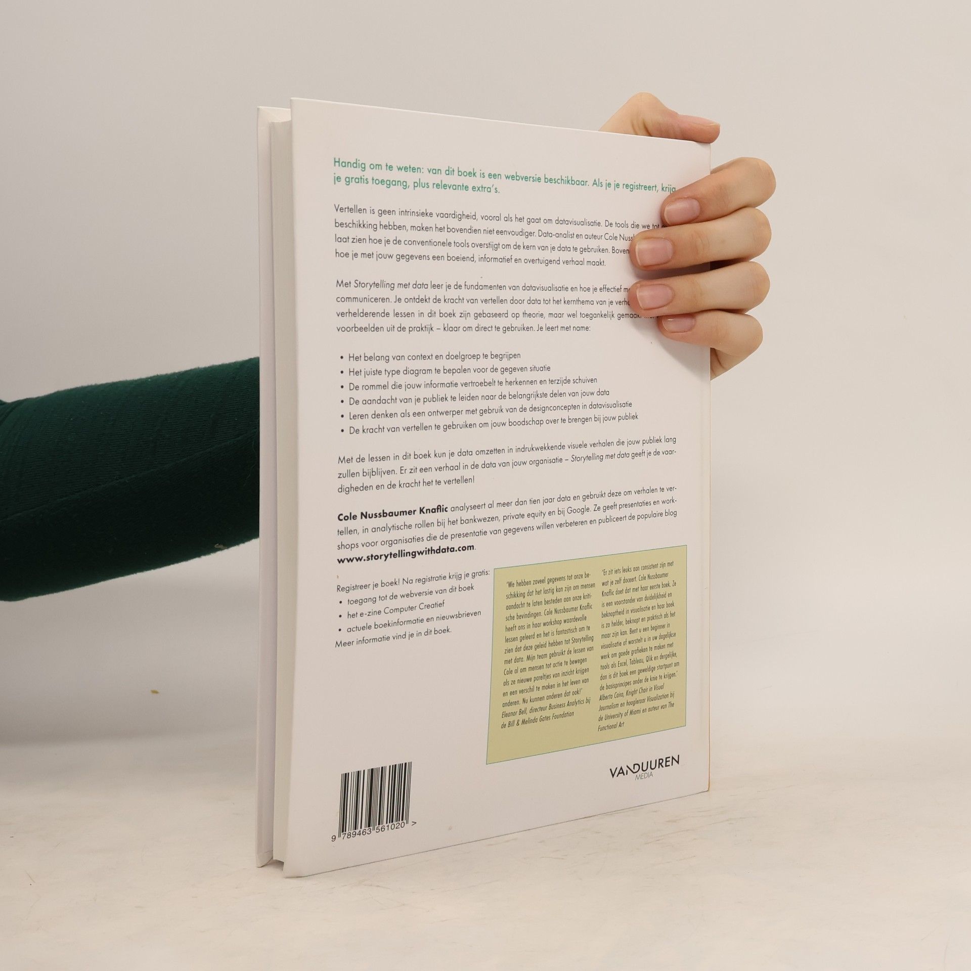 Cole Nussbaumer Knaflic Storytelling met data