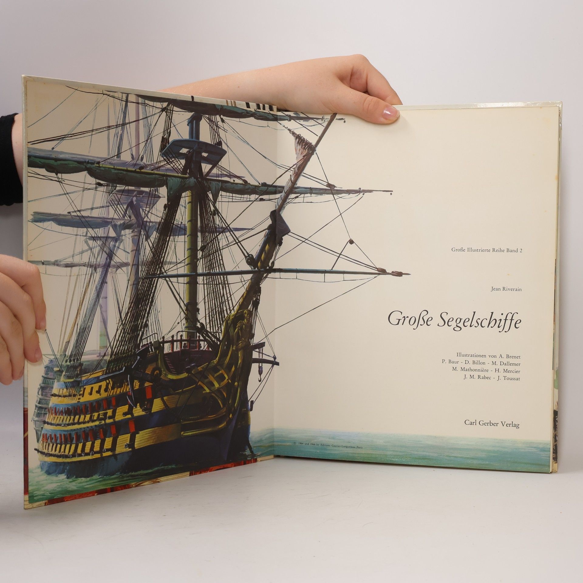 Jean Riverain Grosse Segelschiffe