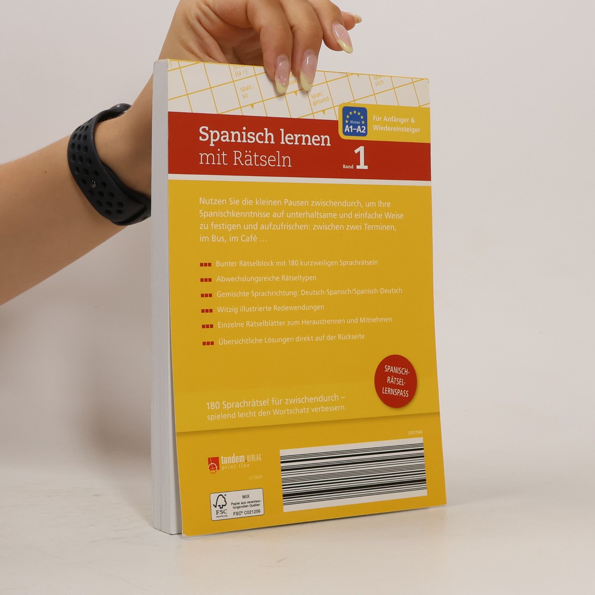 Autorenkollektiv Spanisch lernen mit Rätseln