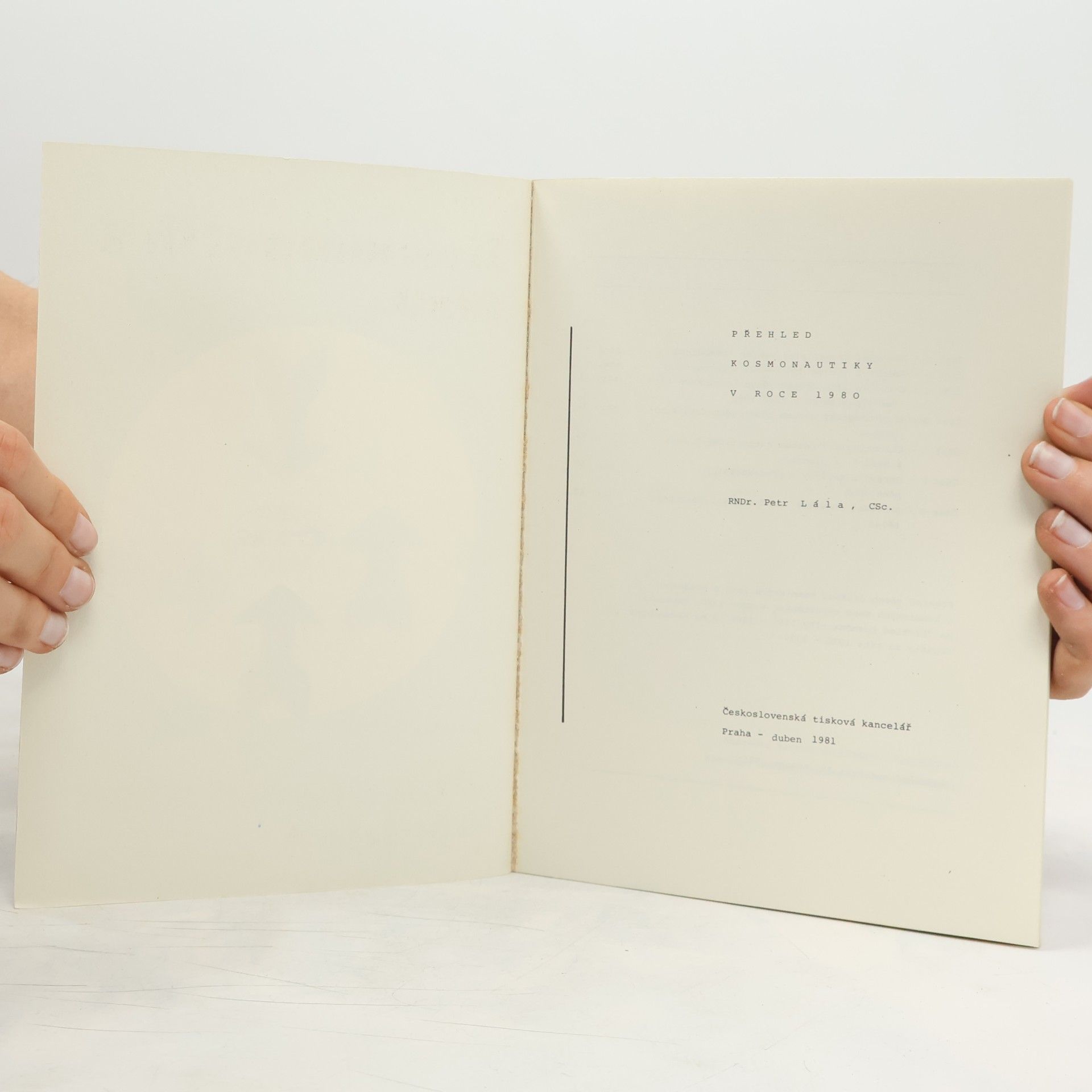 Kolektiv autorů Kosmonautika 1980