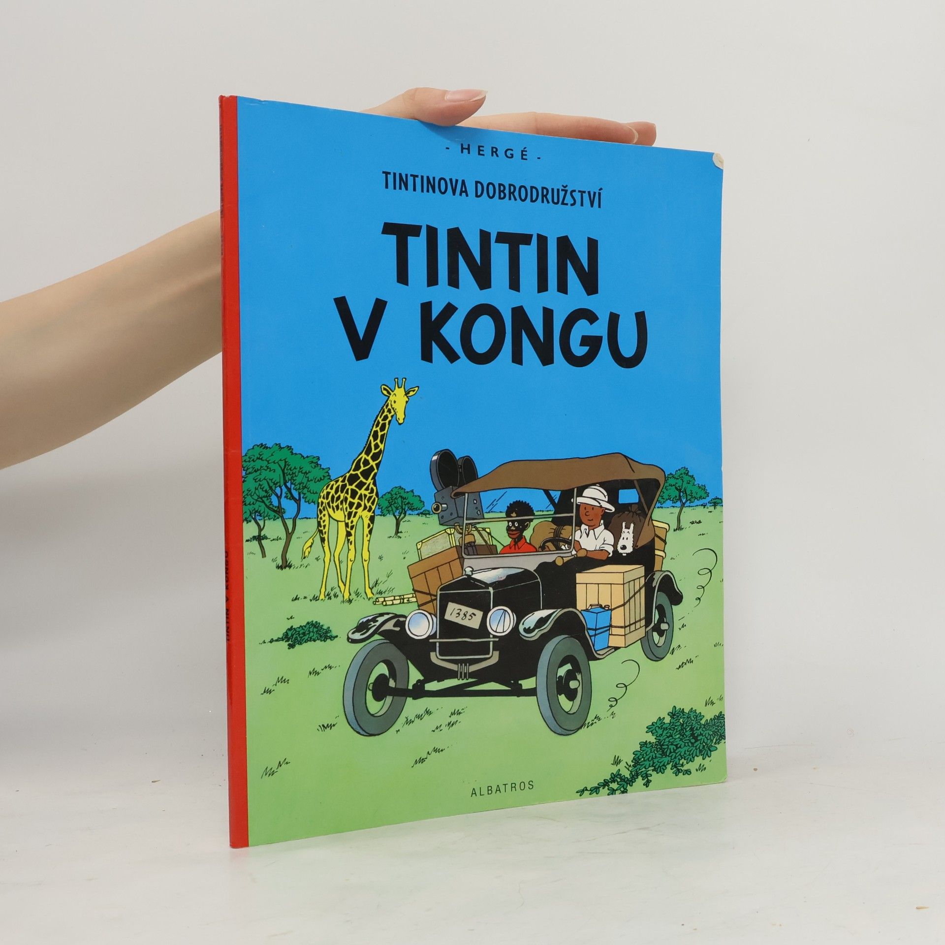 Hergé Tintin v Kongu