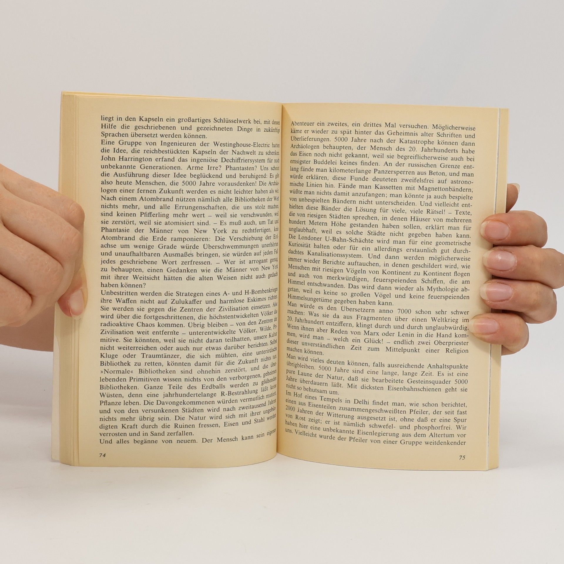 Erich von Däniken Erinnerungen an die Zukunft