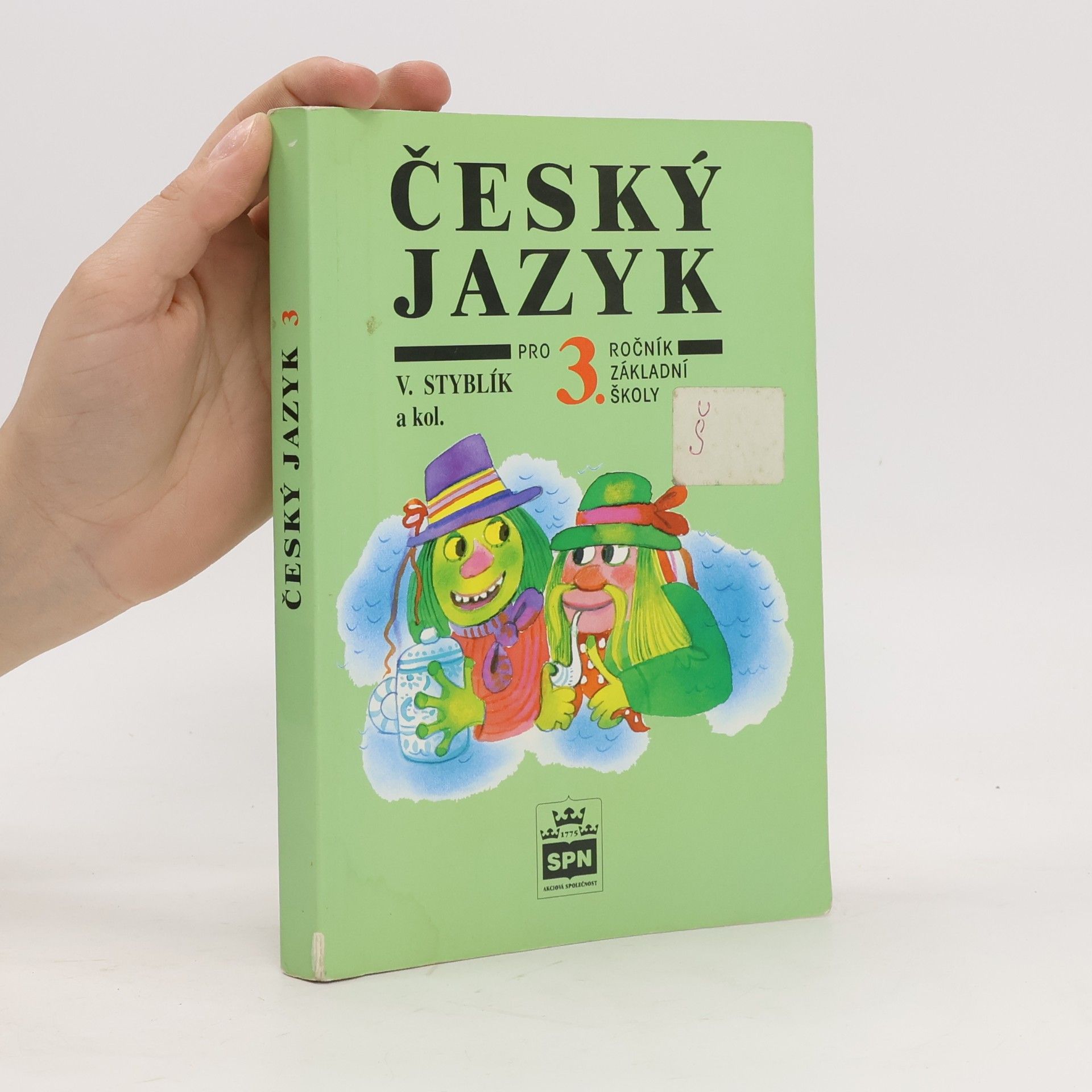 Vlastimil Styblík Český jazyk pro 3. ročník základní školy