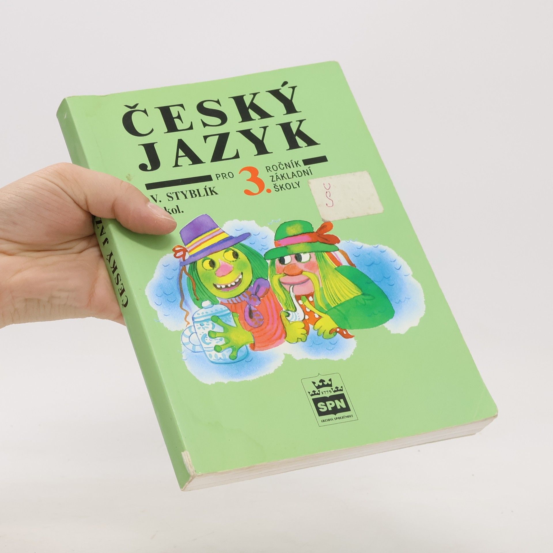 Vlastimil Styblík Český jazyk pro 3. ročník základní školy