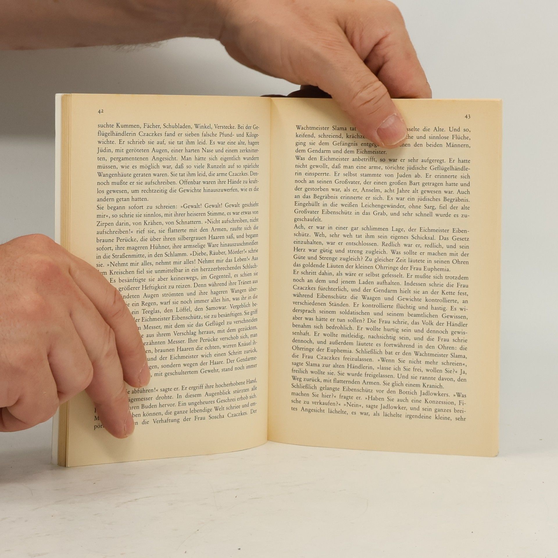 Joseph Roth Das falsche Gewicht