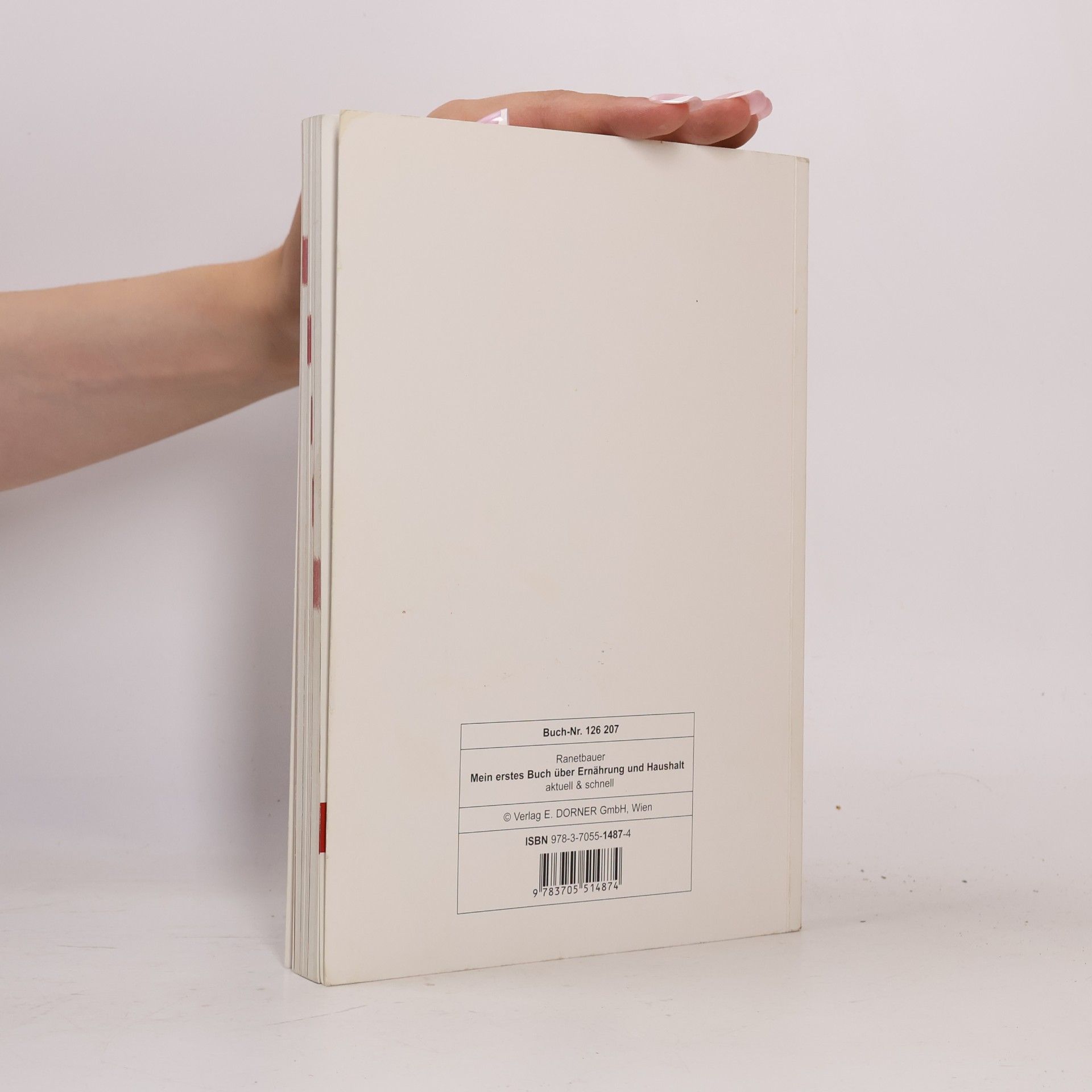 Maria Ranetbauer Mein erstes Buch über Ernährung und Haushalt