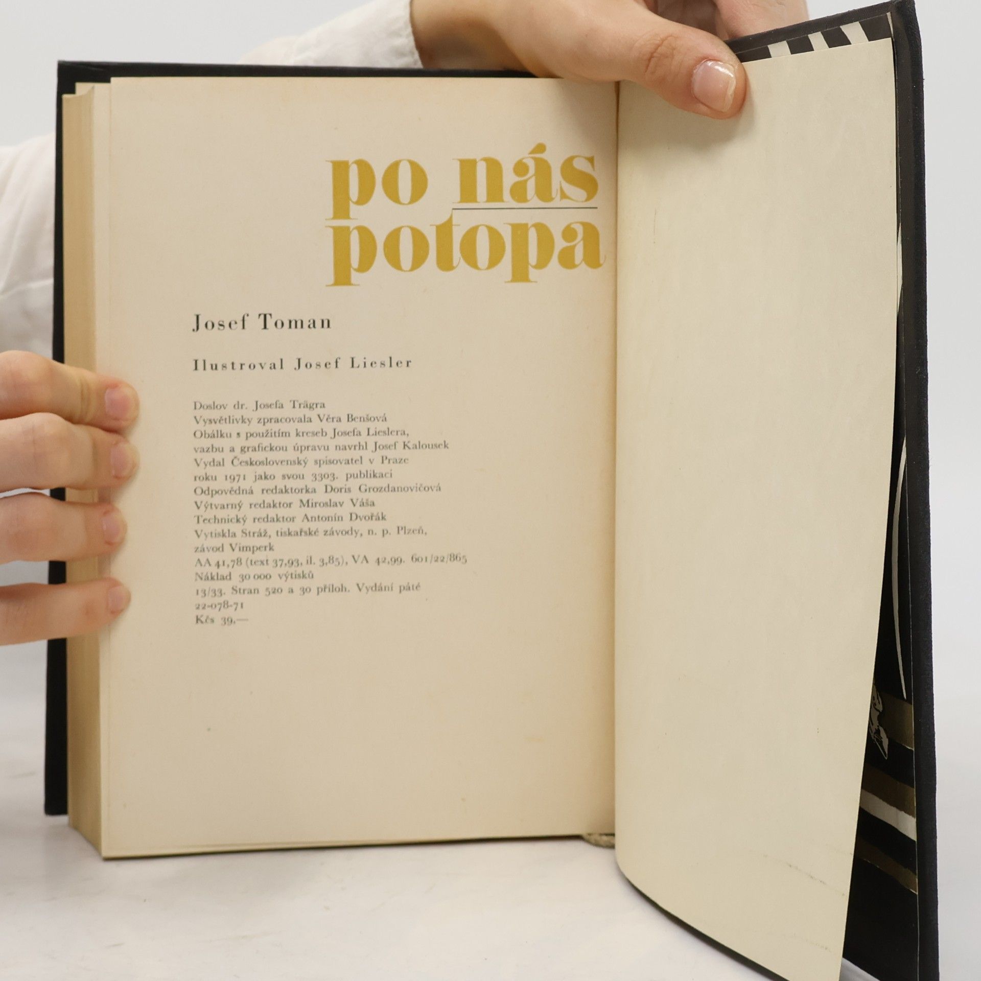 Josef Toman Po nás potopa