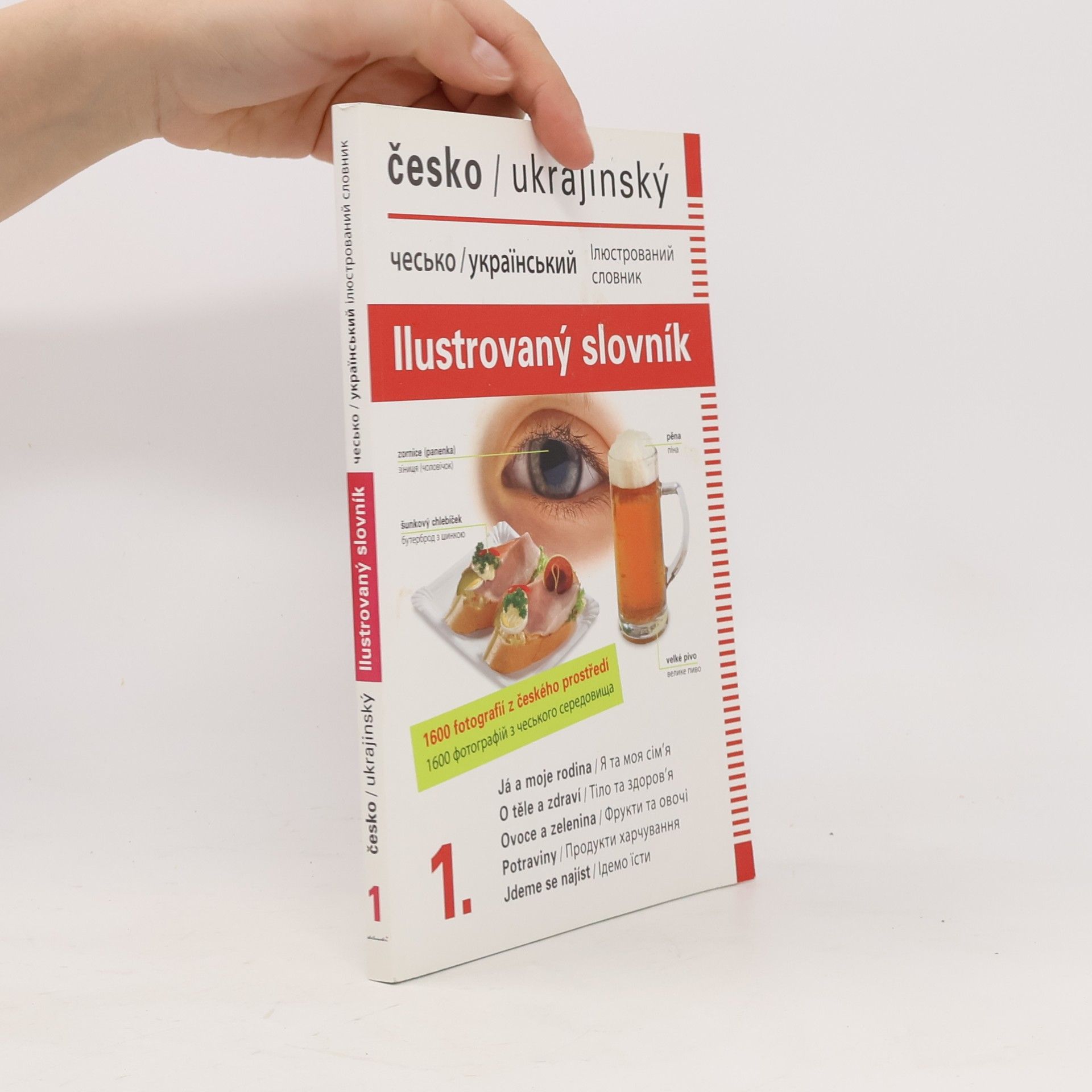 Jana Dolanská Hrachová Česko-ukrajinský ilustrovaný slovník