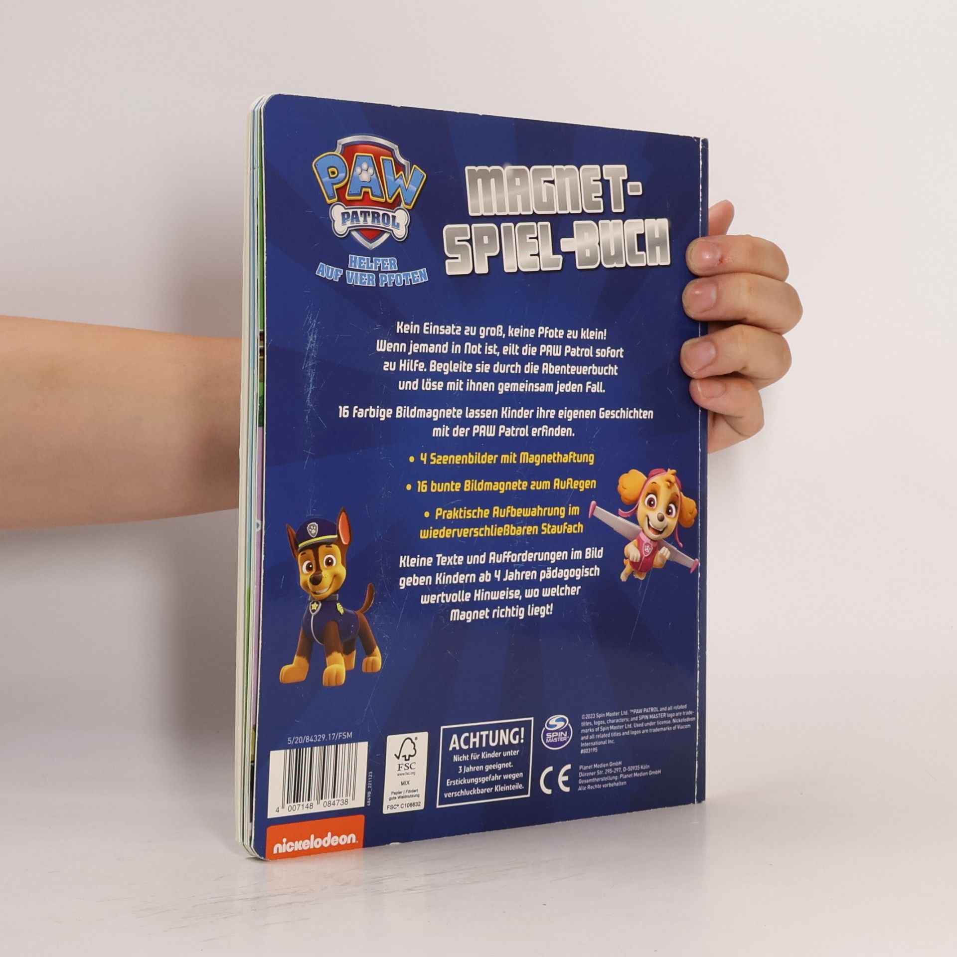 Autorenkollektiv Magnet-Spiel-Buch Paw Patrol