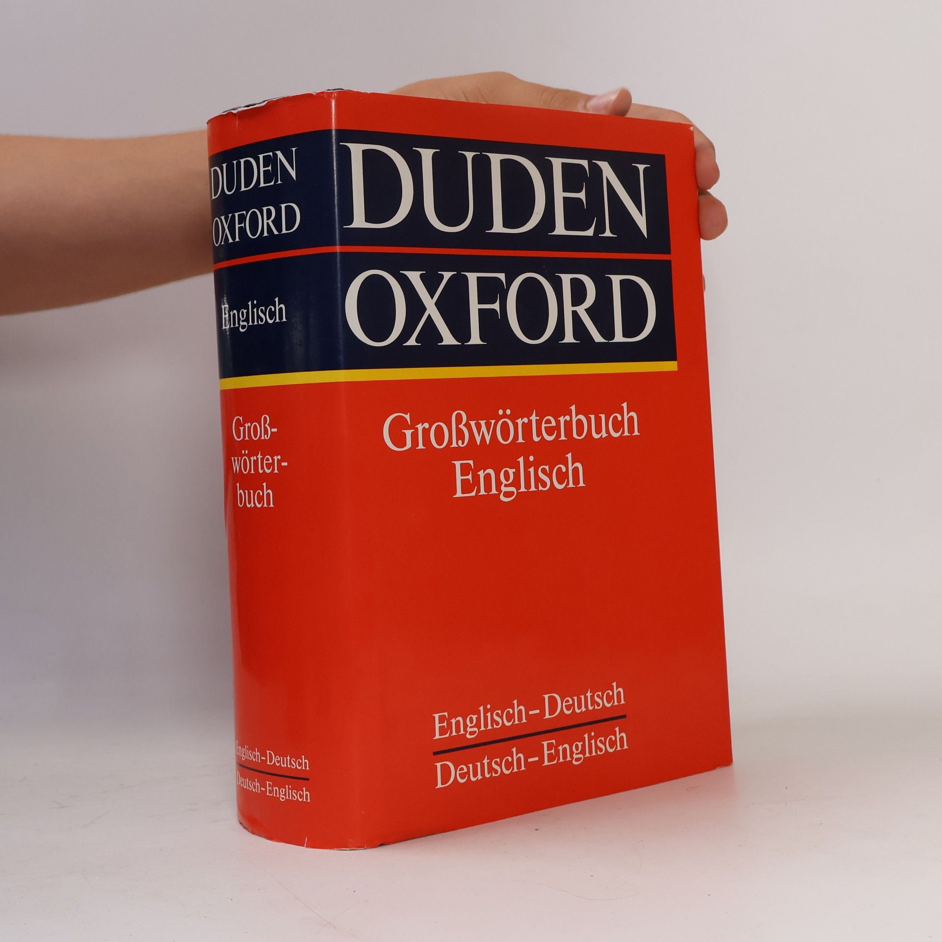 Werner Scholze Stubenrecht Duden-Oxford, Grosswörterbuch Englisch