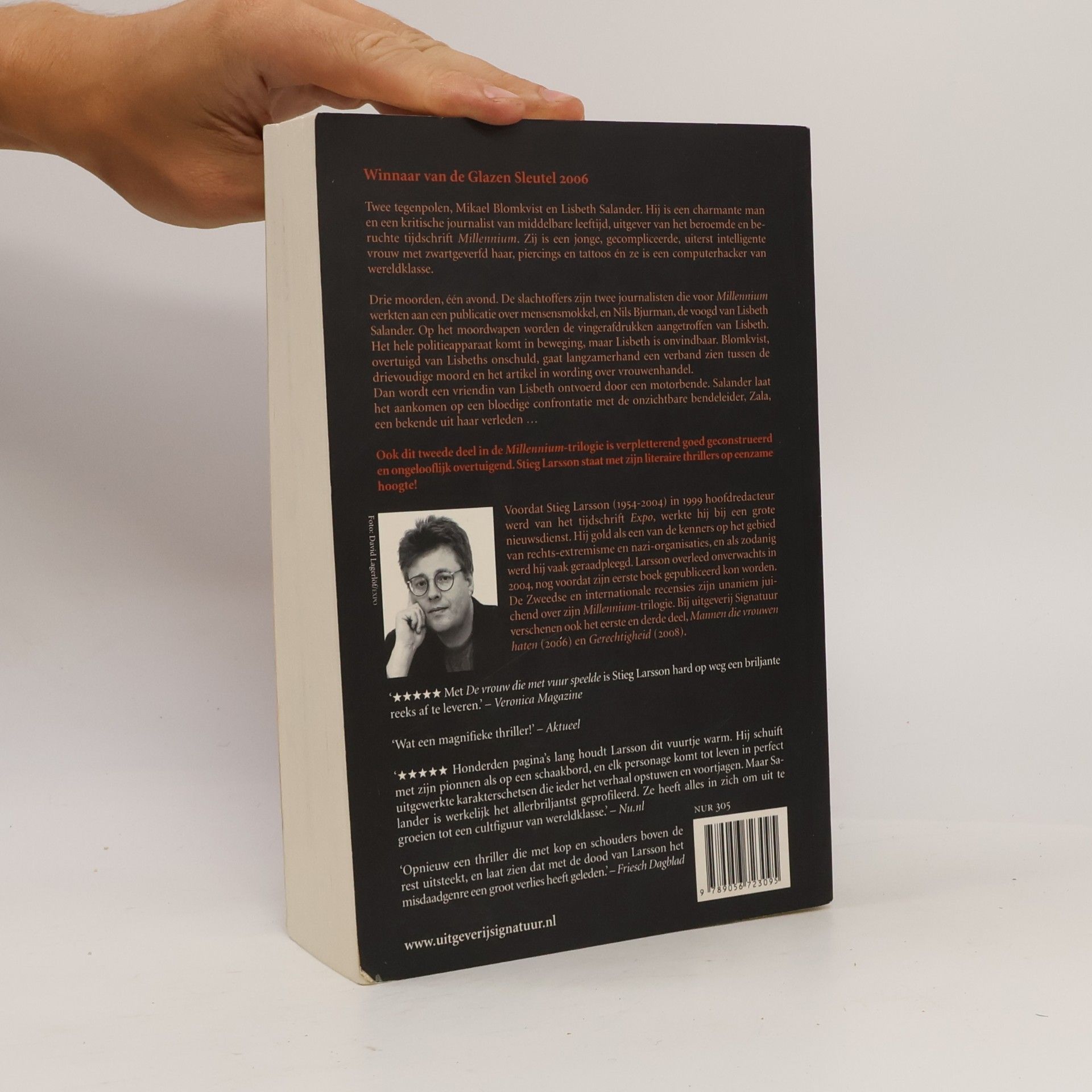 Stieg Larsson De vrouw die met vuur speelde