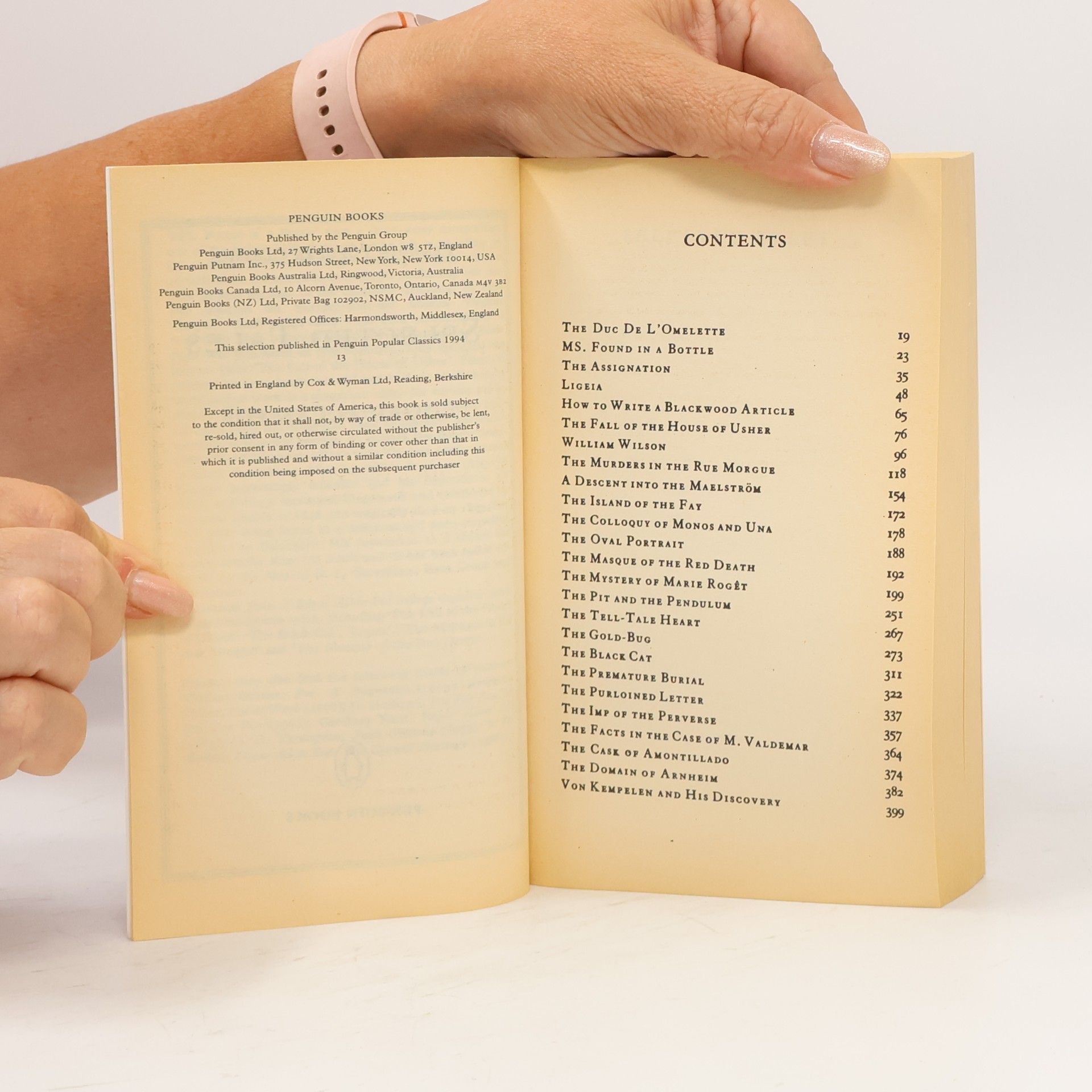 Edgar Allan Poe Selected Tales