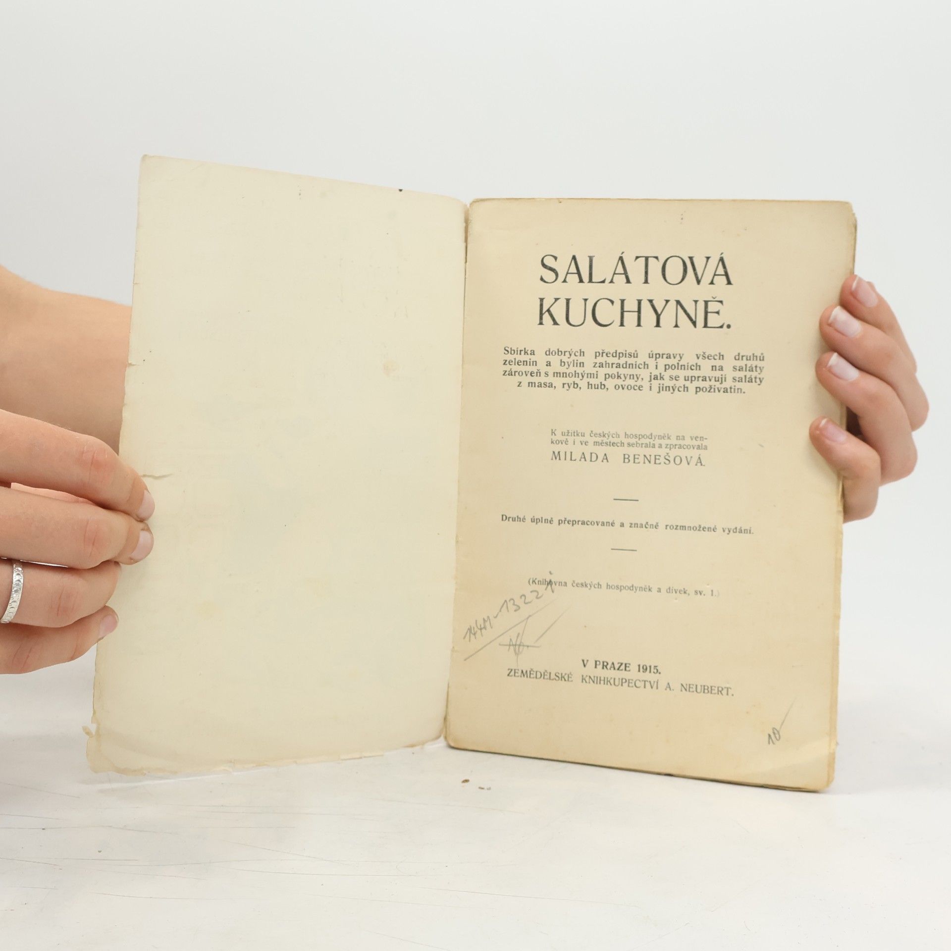 Milada Benešová Salátová kuchyně