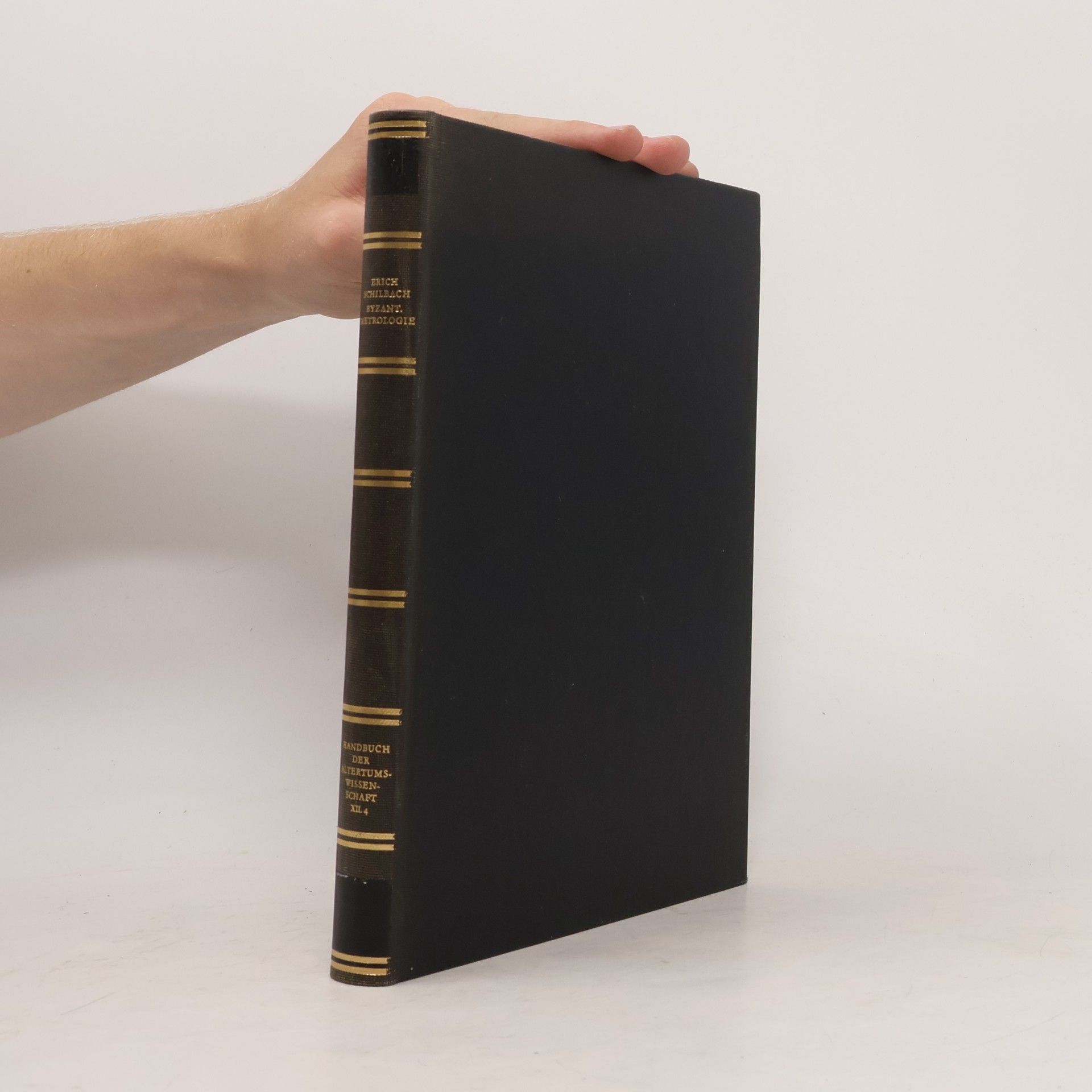 Erich Schilbach Byzantinische Metrologie